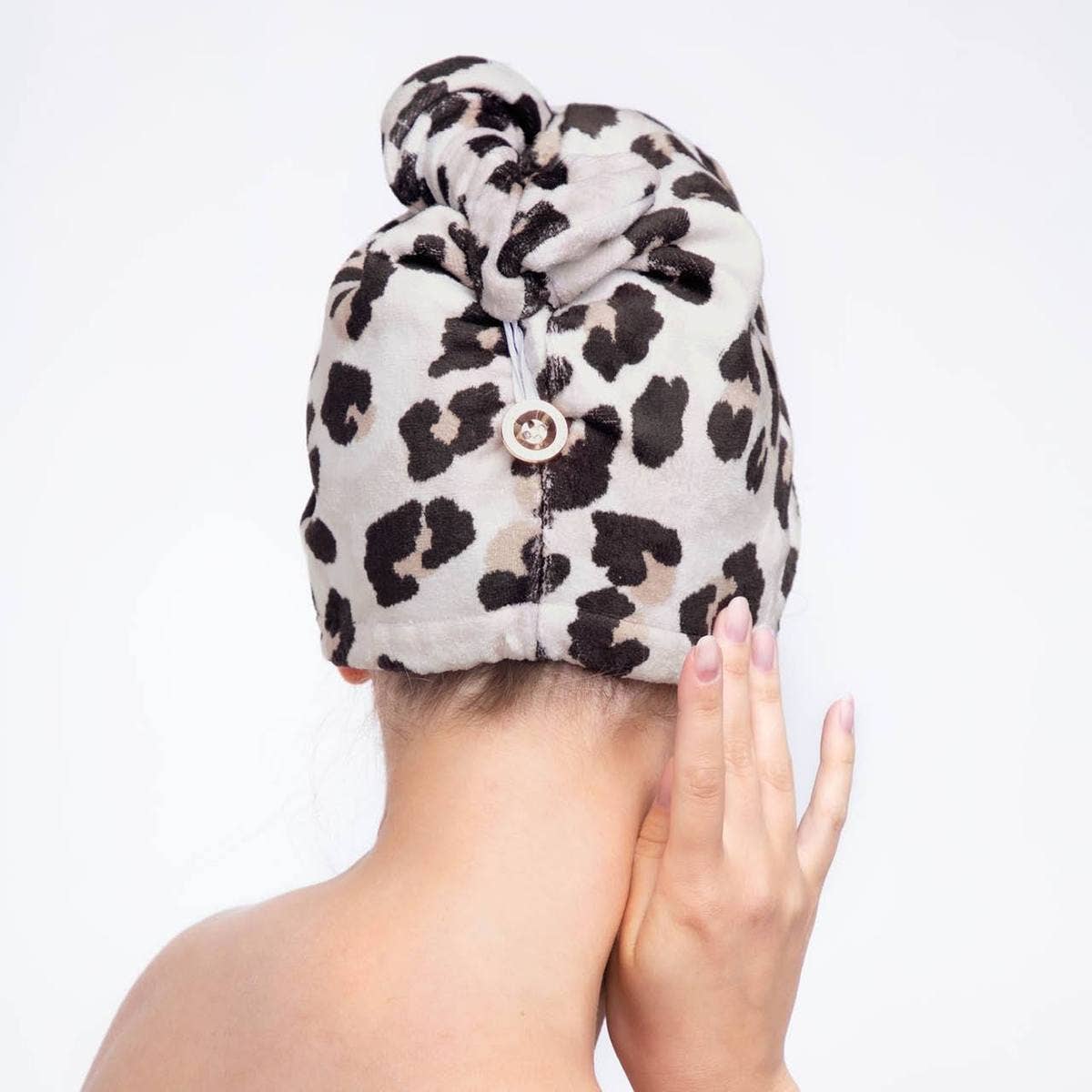 Quick Dry Hair Towel - Leopard - The BLVD