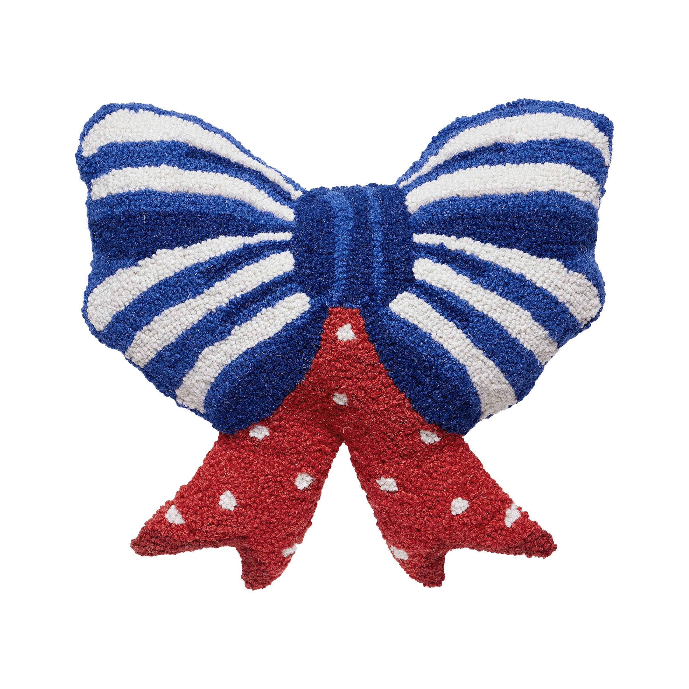 Shaped Patriotic Bow Hook Pillow - The BLVD