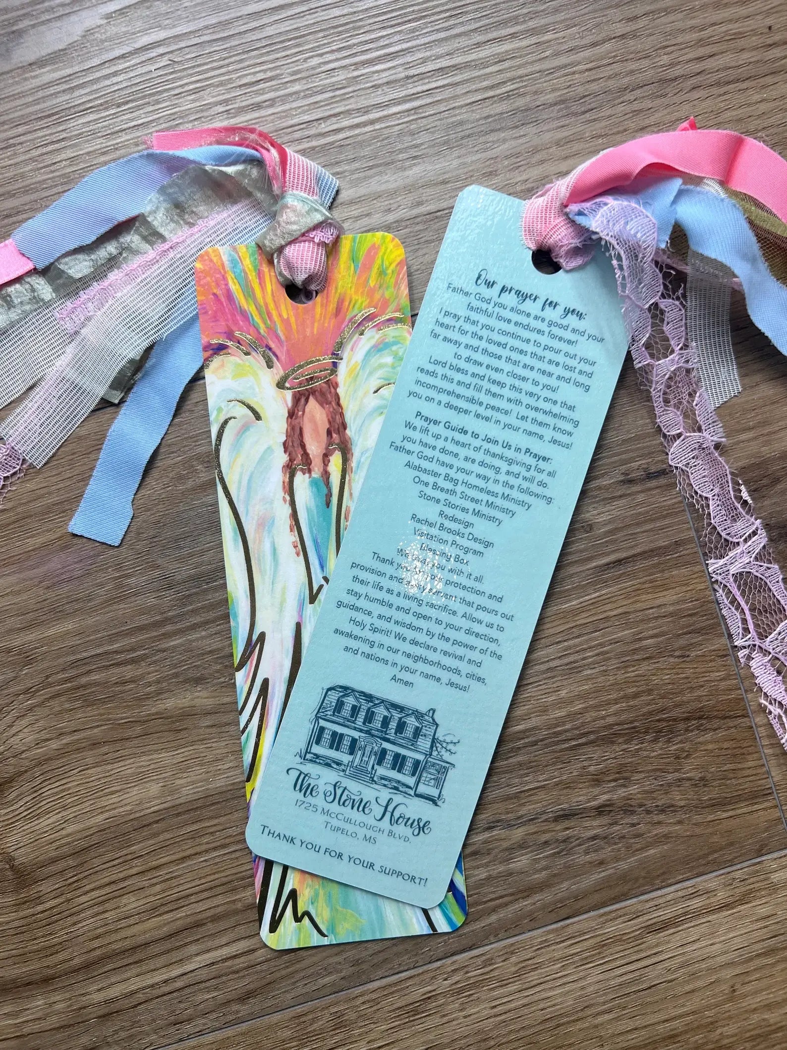 Colorful Angel Tassel Bible Bookmark - The BLVD