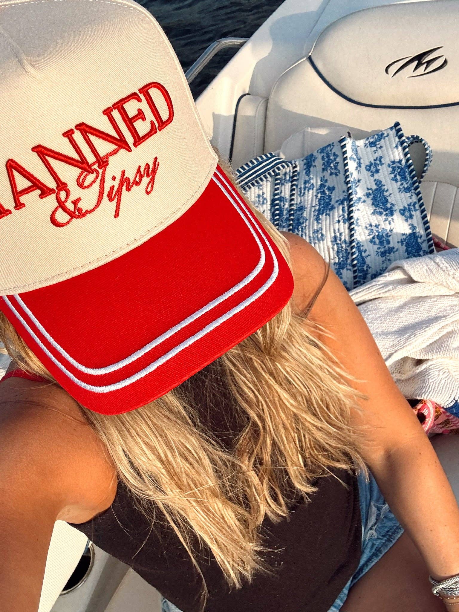 Tanned & Tipsy Trucker Hat