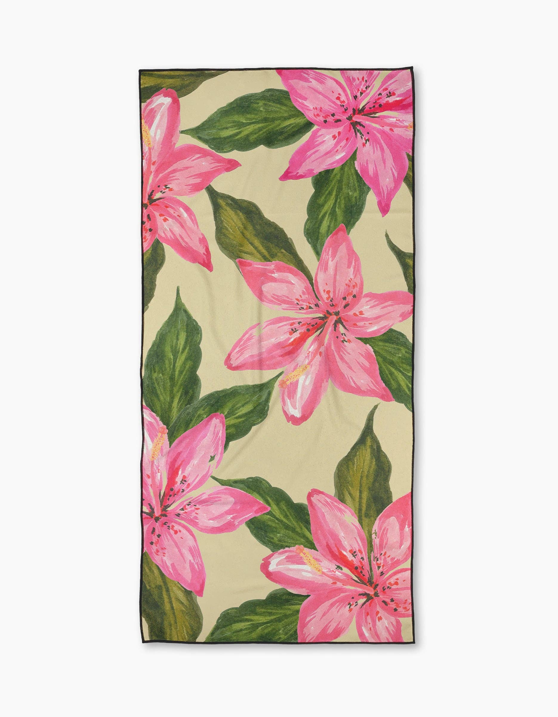 Hibiscus Haze Beach Towel