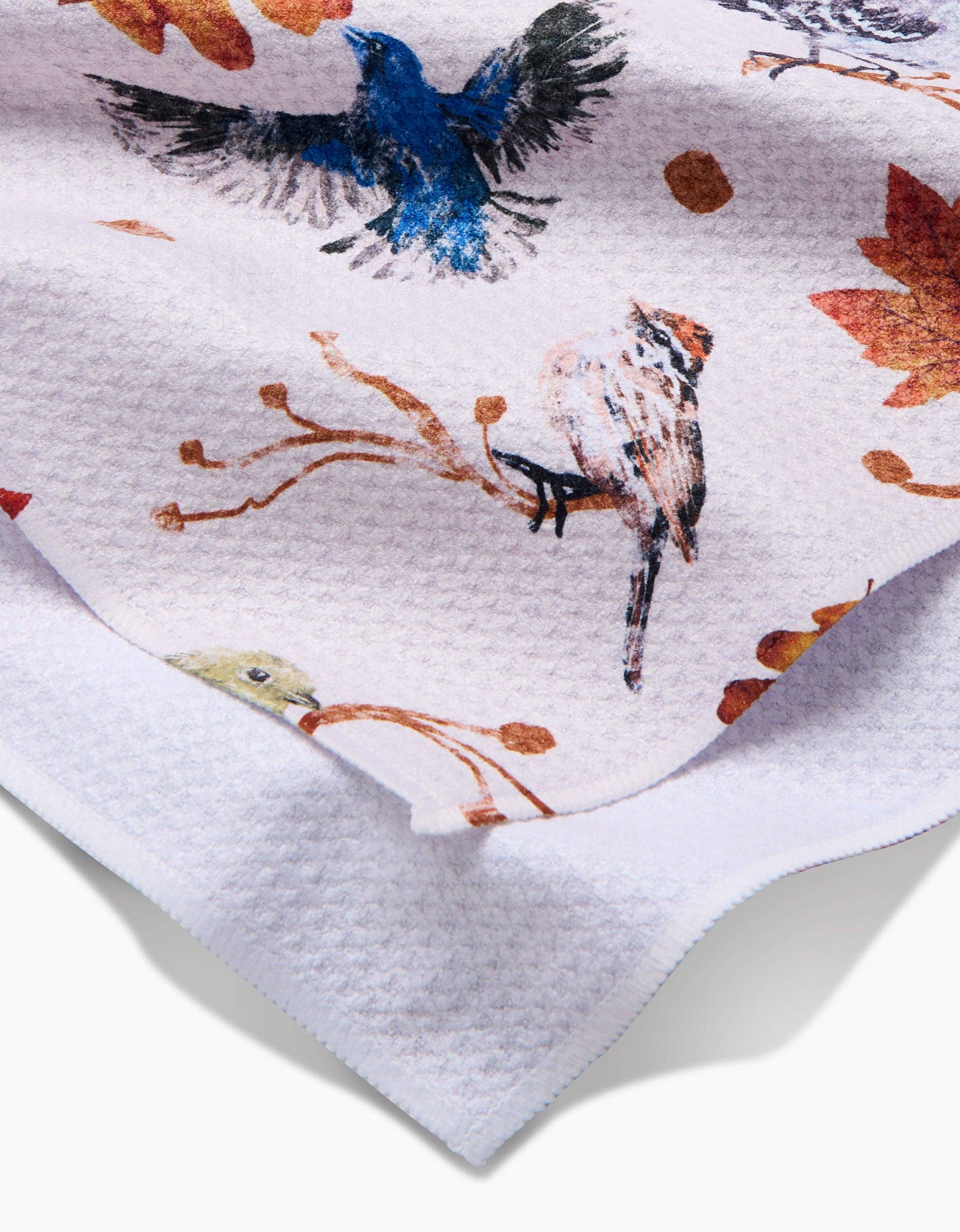 Autumnal Bird Skies Tea Towel - The BLVD