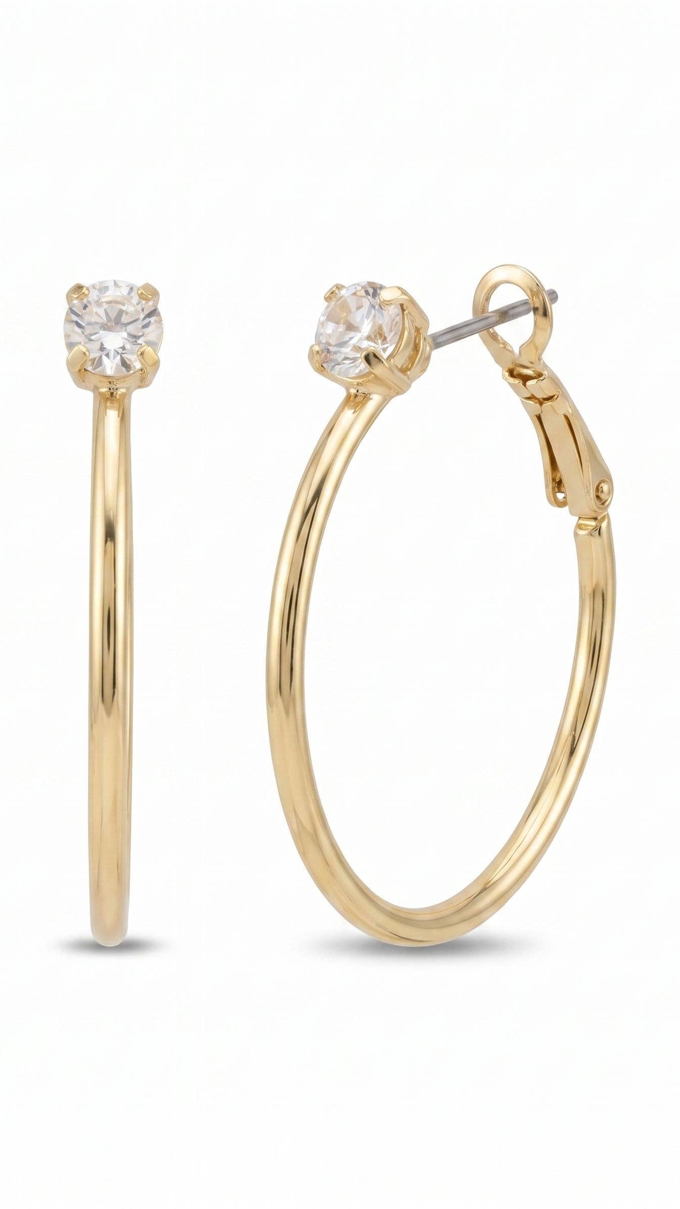Mini Serafina Hoop Earrings