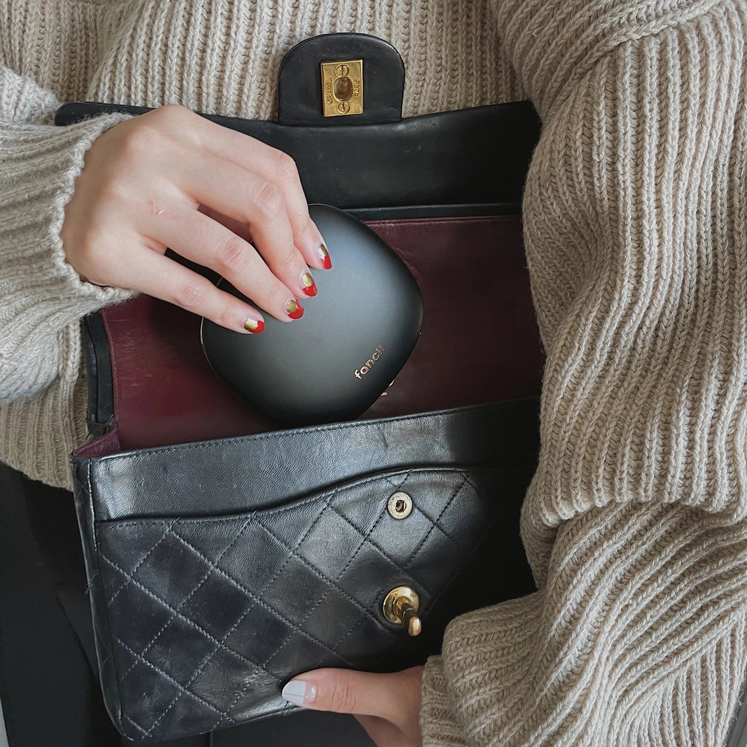Mila Rechargable Compact Mirror - The BLVD
