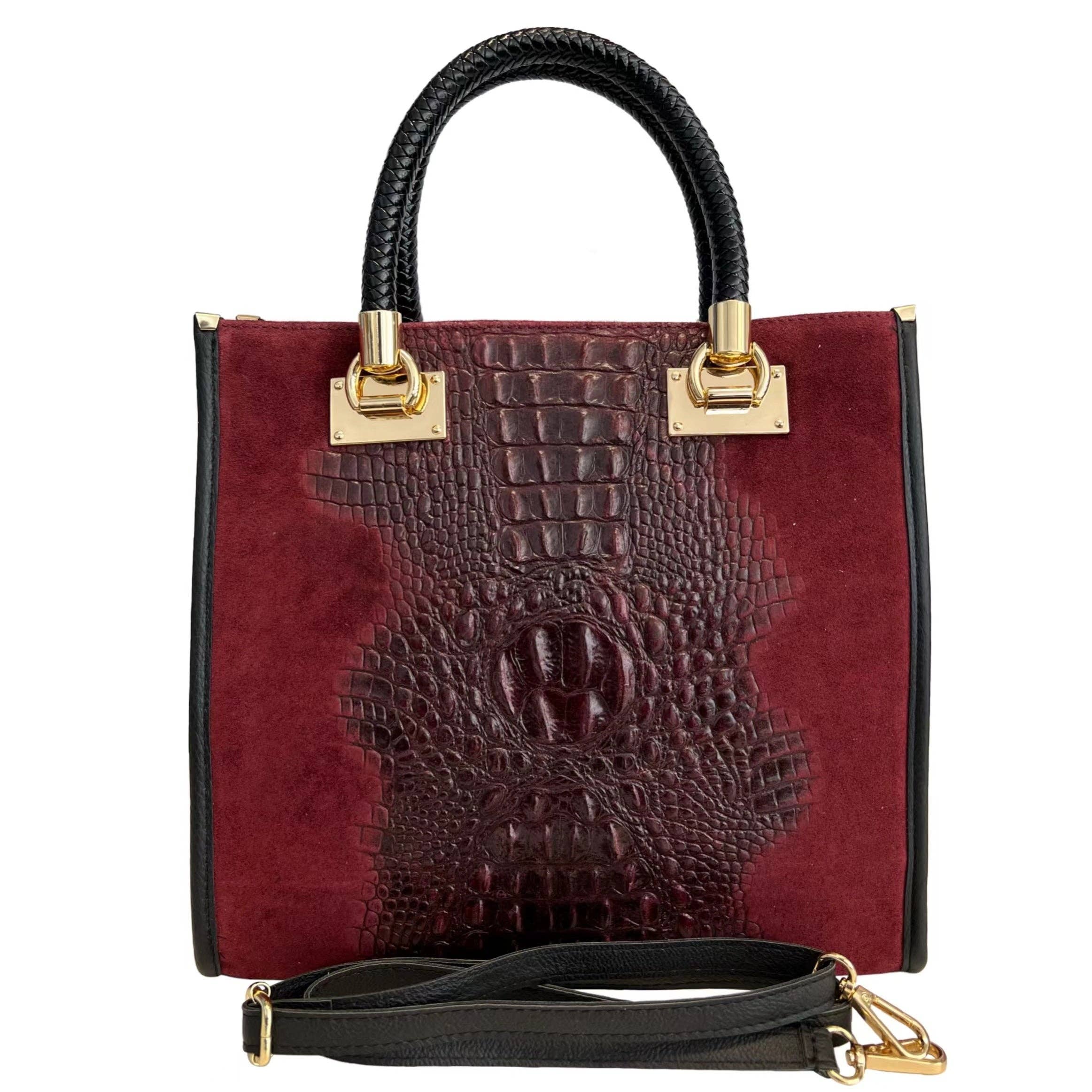 Coconut Suede Leather Bag - The BLVD