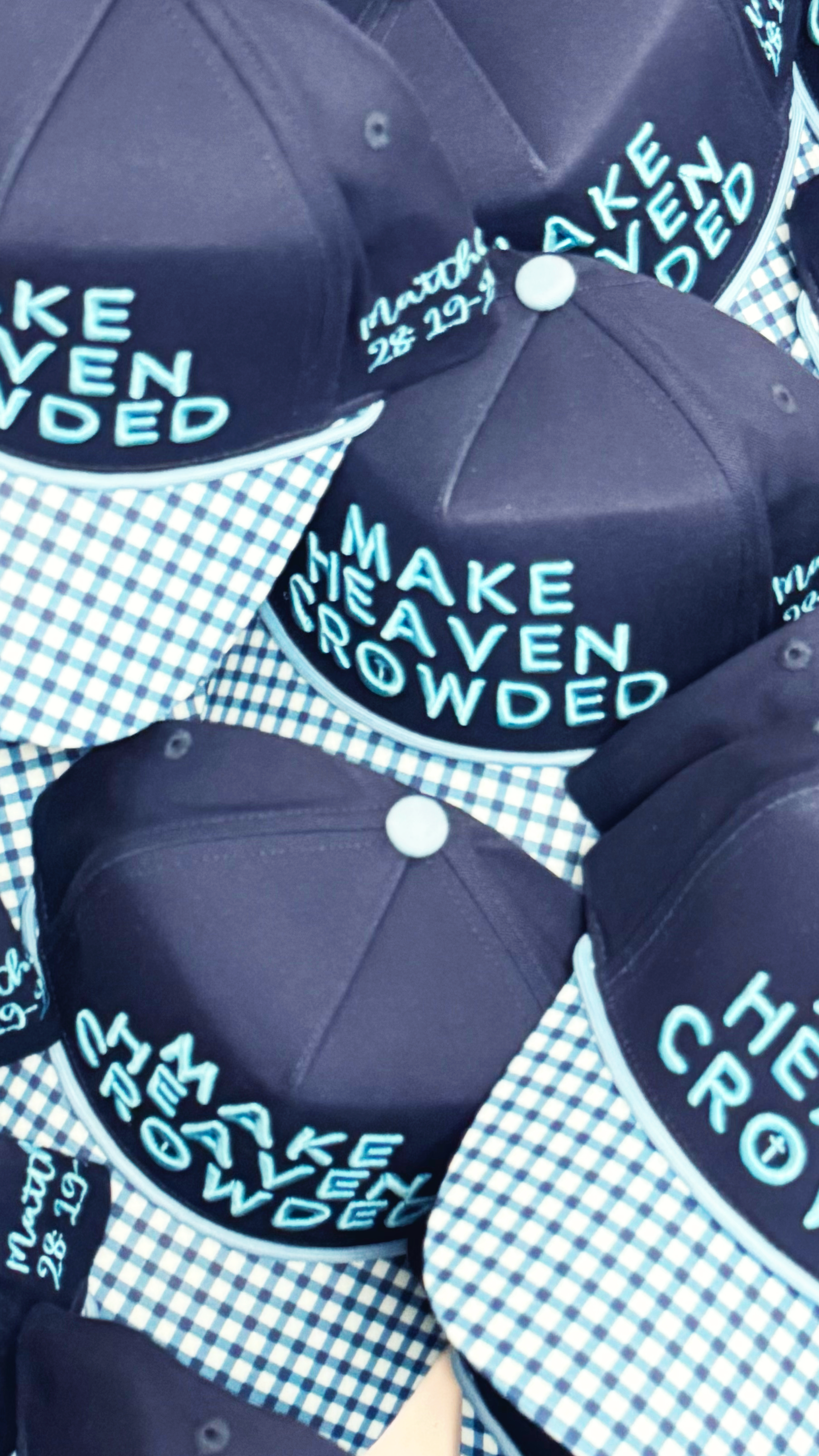 Make Heaven Crowded Cap