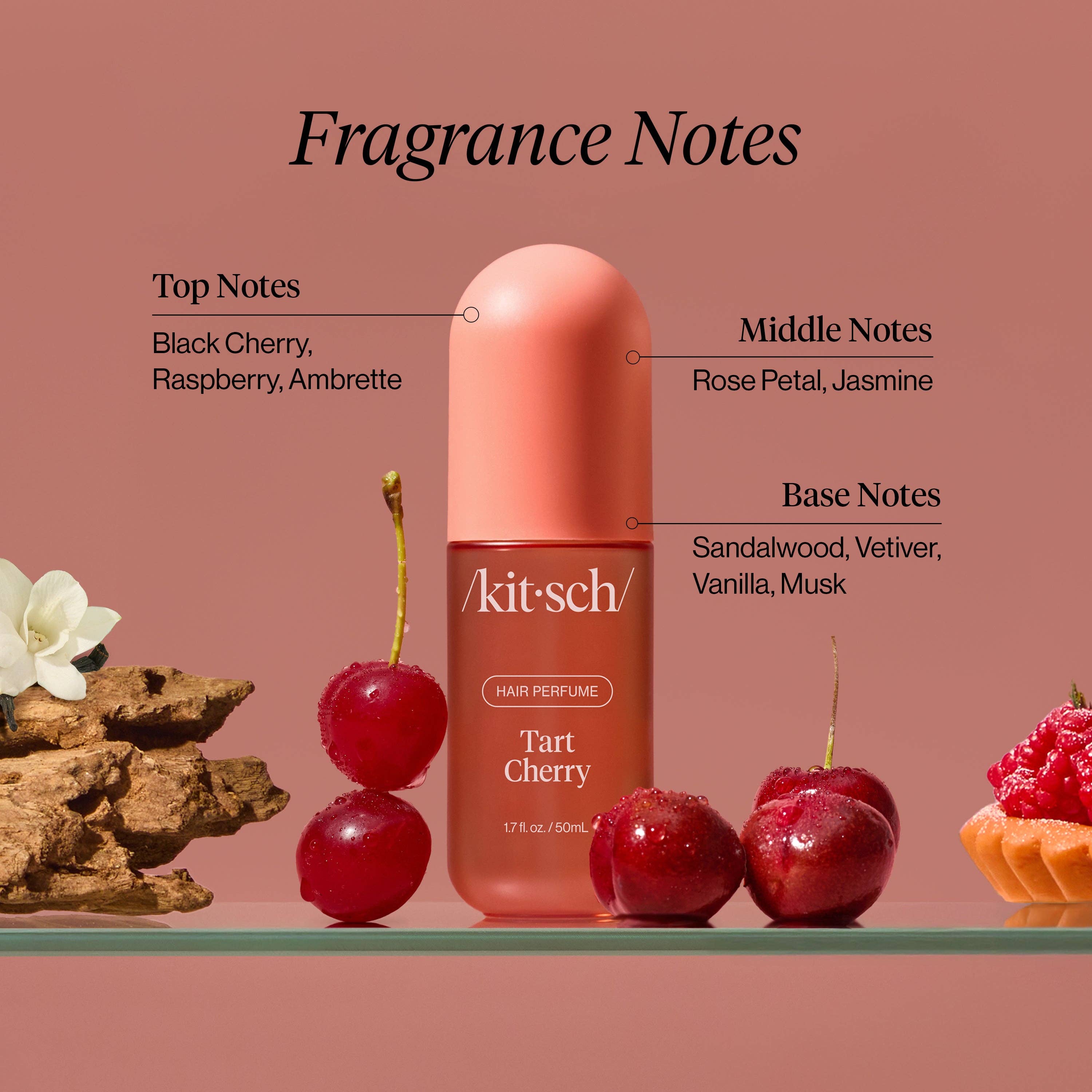 Tart Cherry hair perfume product photo - detail view - BLVD Boutik