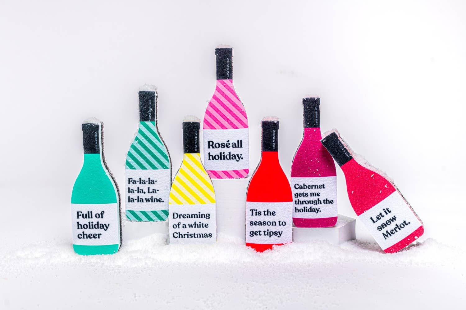 Holiday Scrubbly™ Sponge - Cabernet Holiday - The BLVD