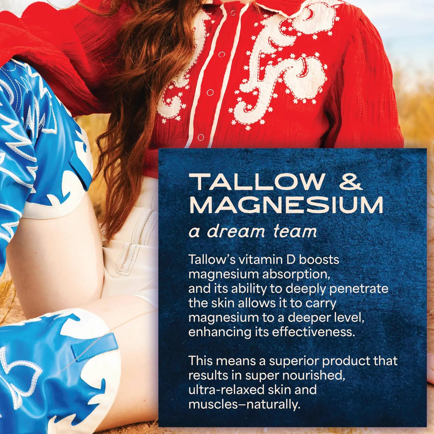4oz Magnesium Tallow Cream Balm