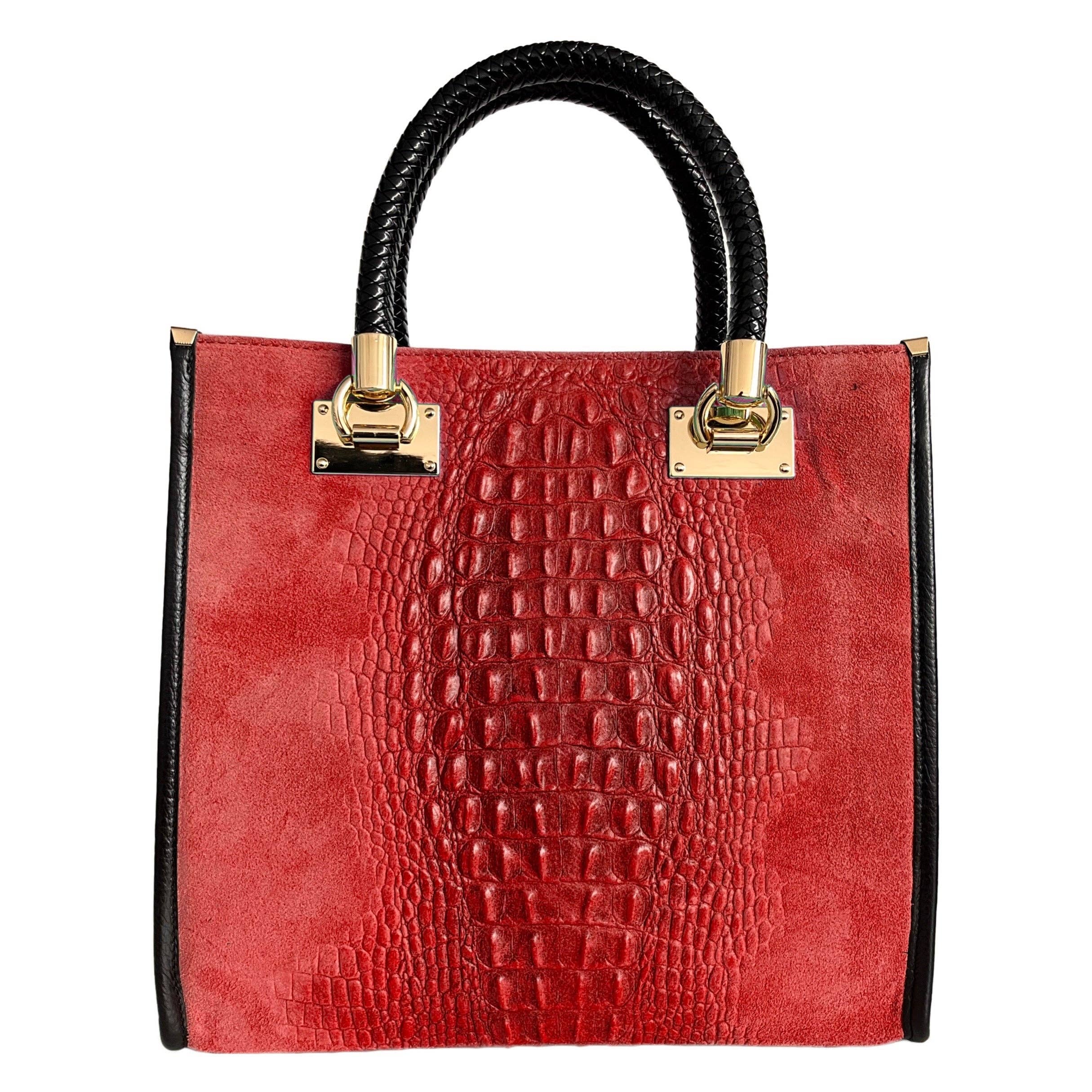Coconut Suede Leather Bag - The BLVD