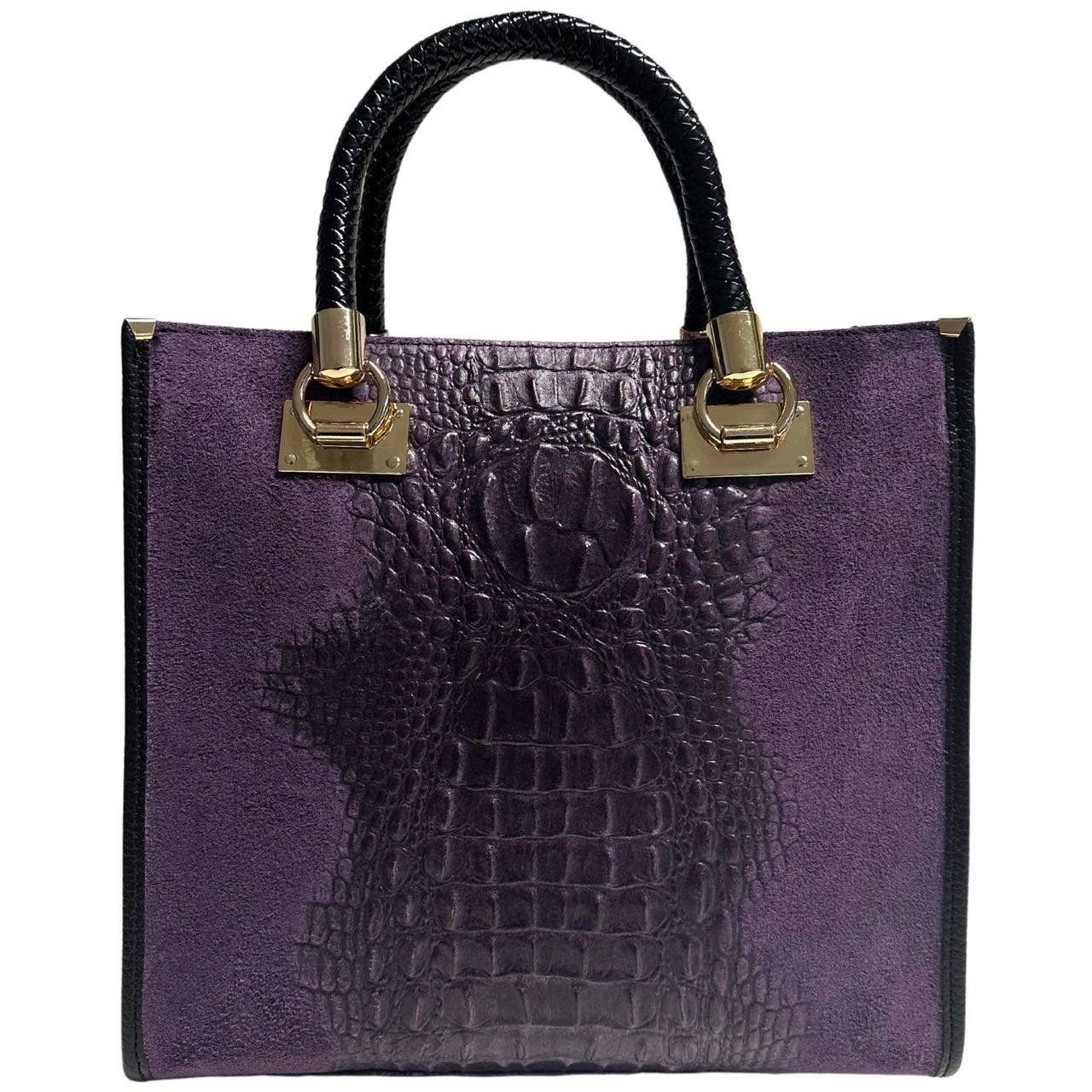 Coconut Suede Leather Bag - The BLVD