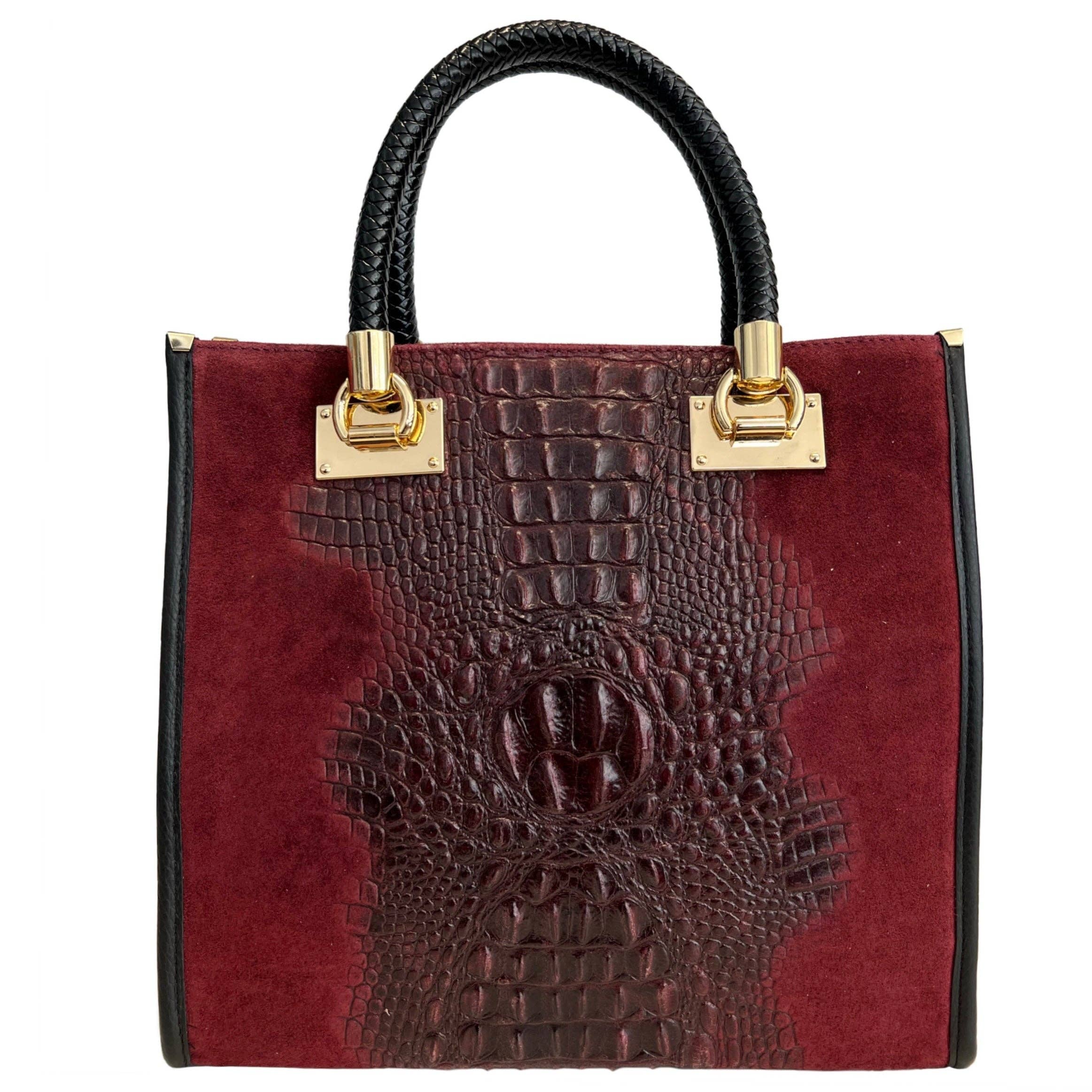 Coconut Suede Leather Bag - The BLVD