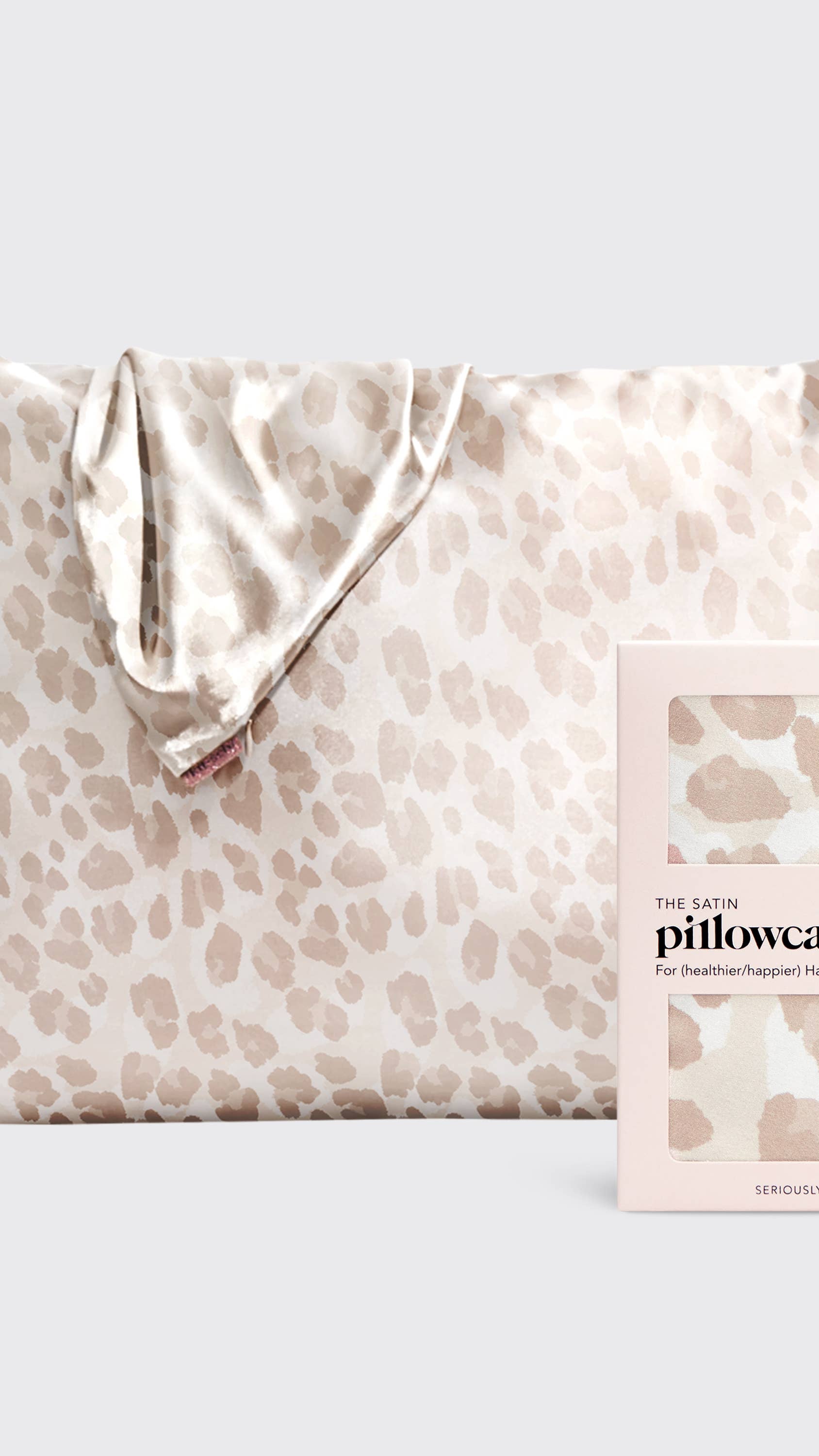 Satin Pillowcase - Leopard 9x16
