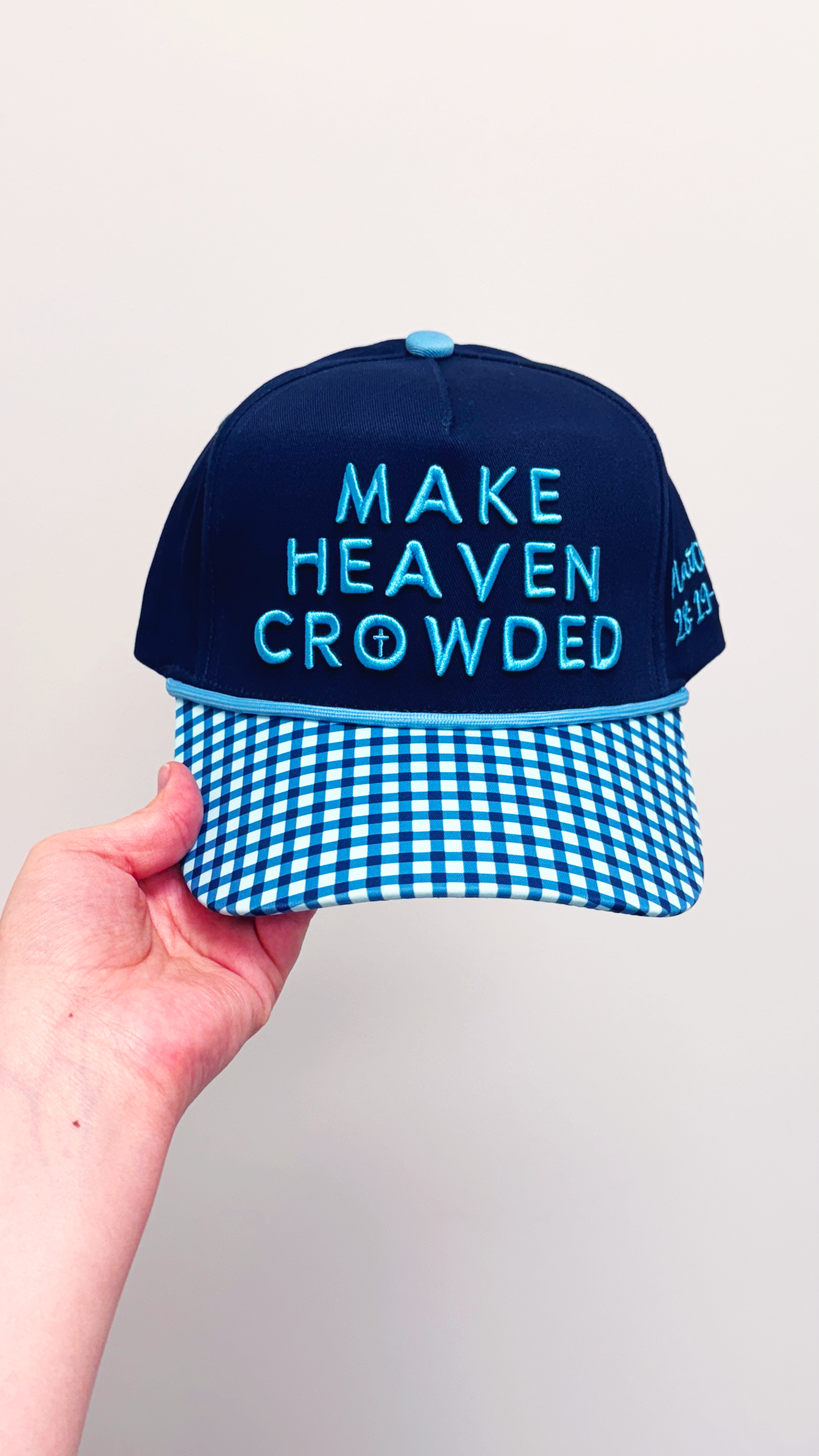 Make Heaven Crowded Cap