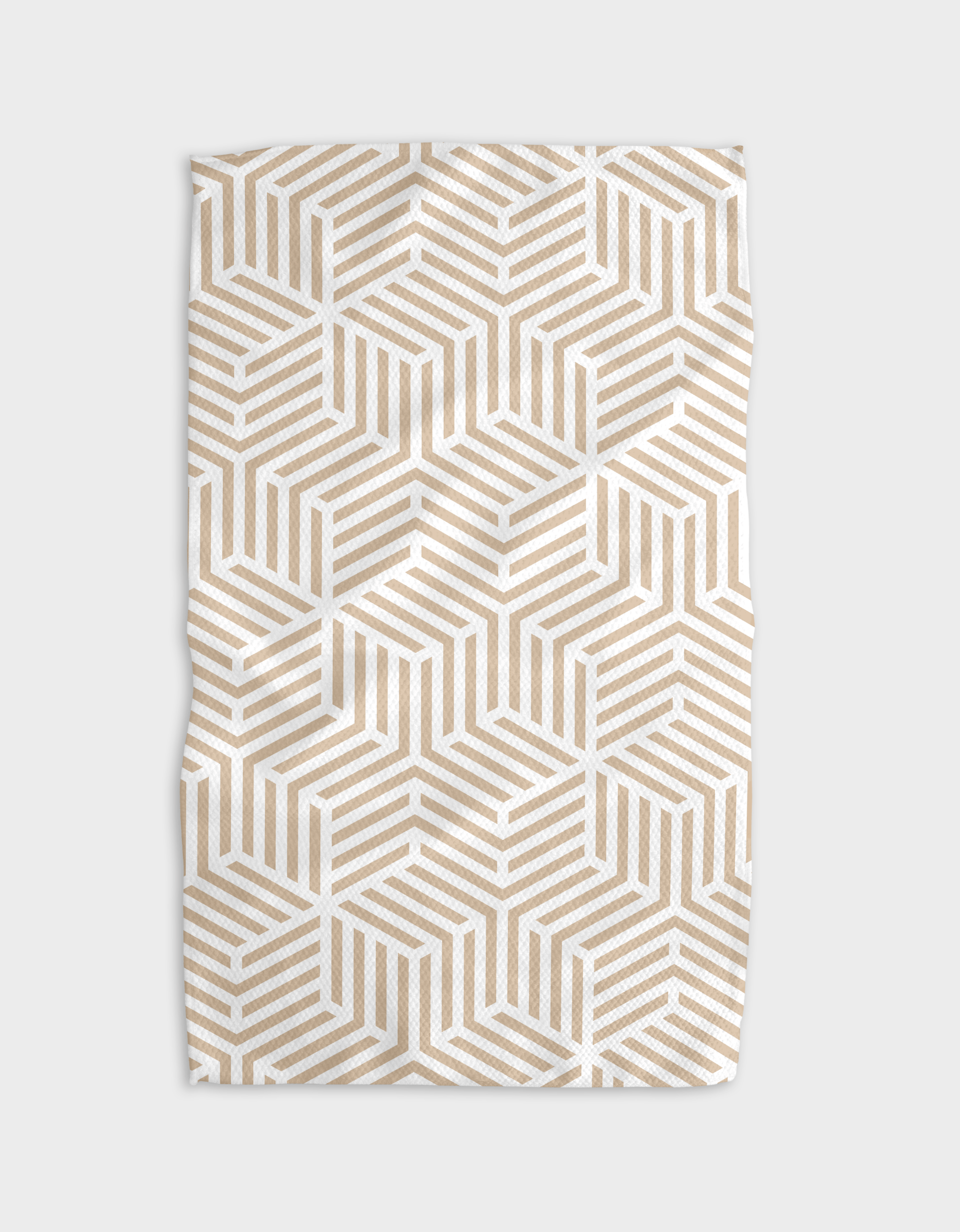 Stacked Cubes Tea Towel - The BLVD