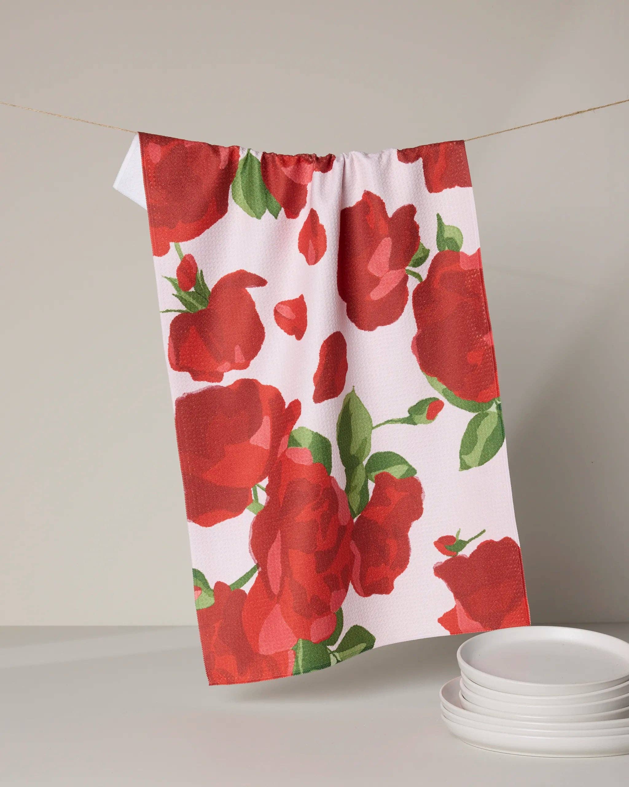 Whispering Roses Tea Towel - The BLVD