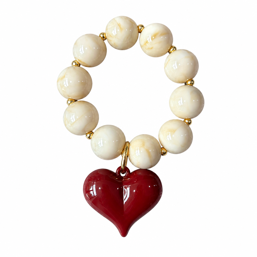 Bracelet on white background, view 3