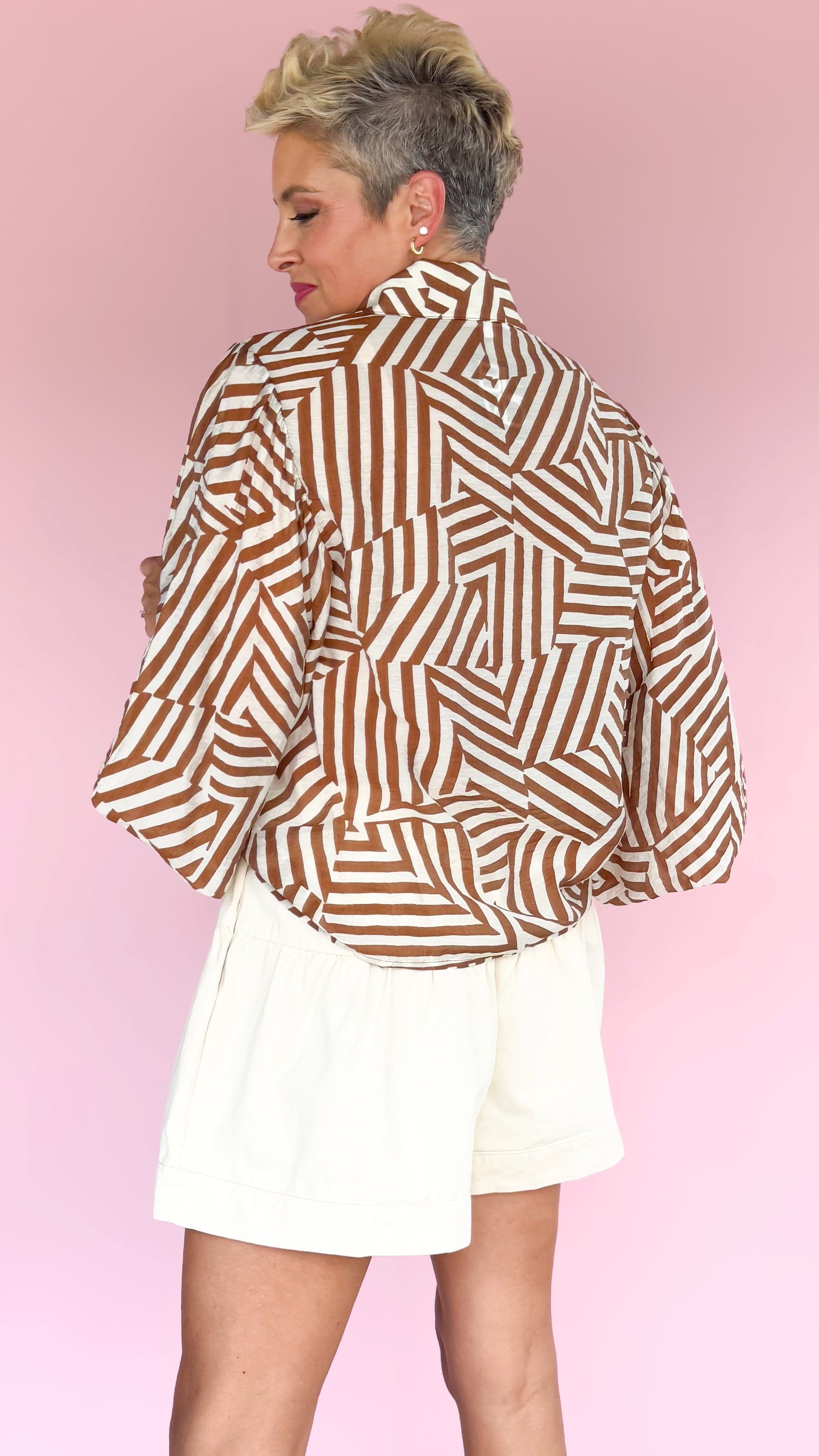 Lilli Geometric Top - The BLVD
