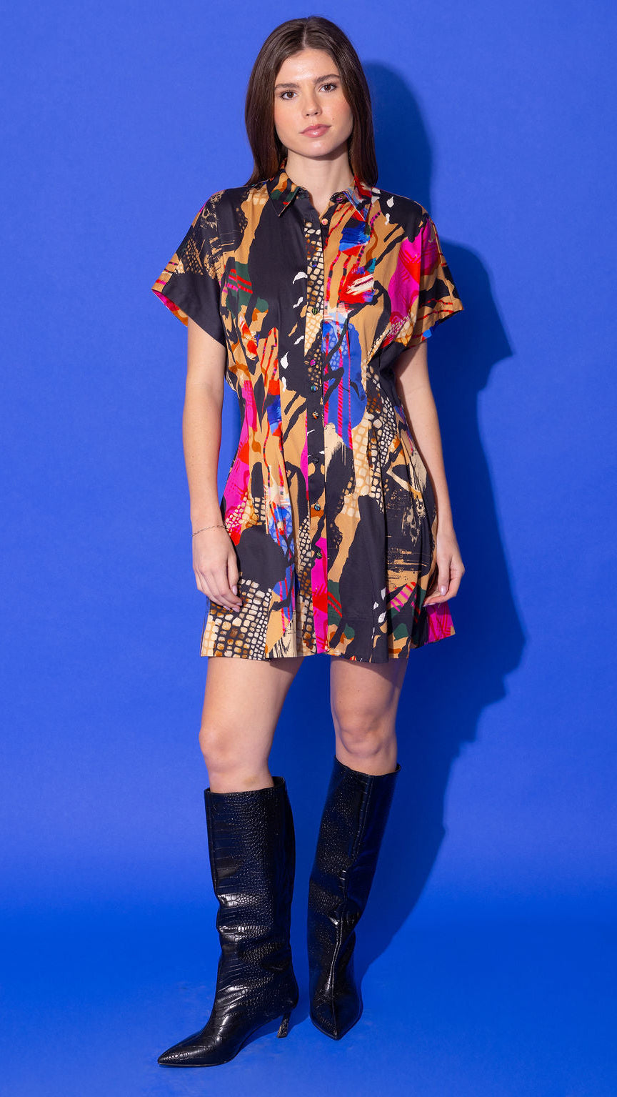 Millie Dress in Aurora