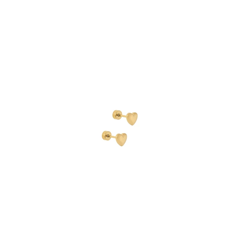 Screwback Stud Earrings/Hadley Gold - LINNY CO