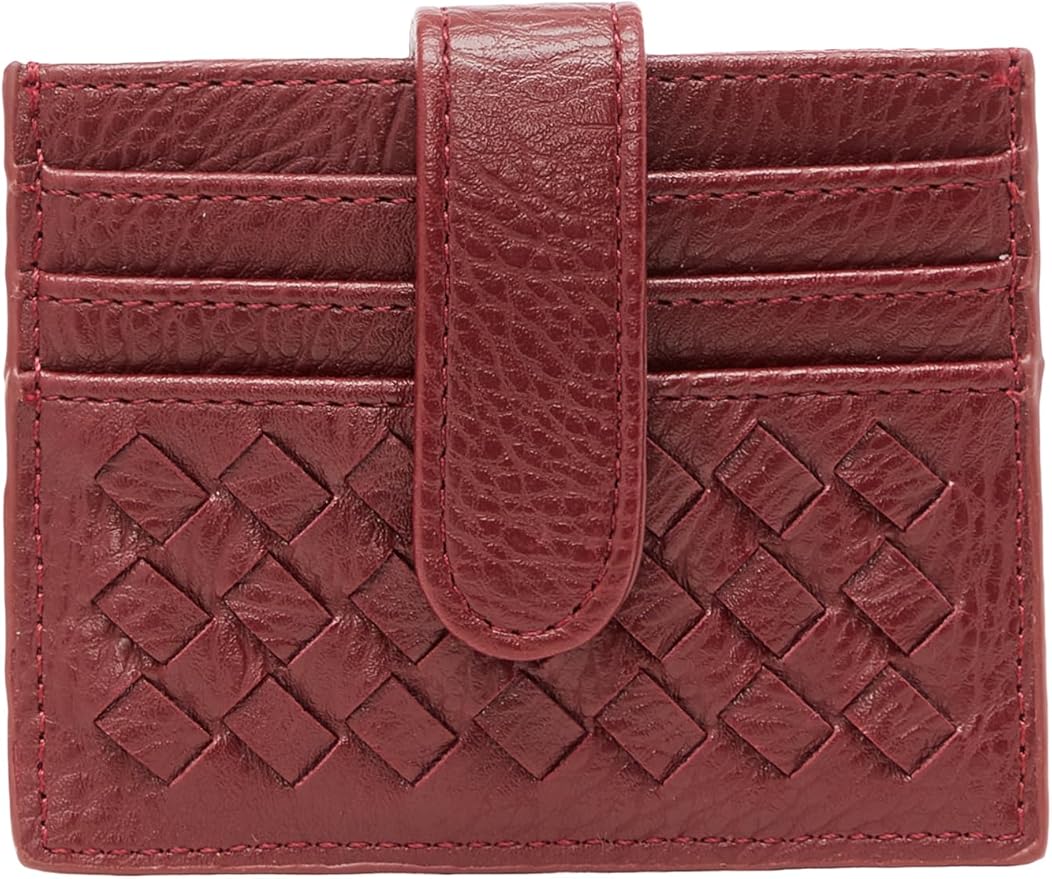 Two-Sided Woven Card Holder