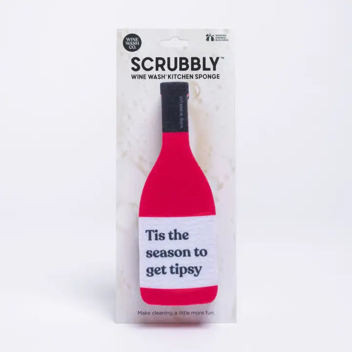 Scrubbly kitchen sponge product photo - full view - BLVD Boutik