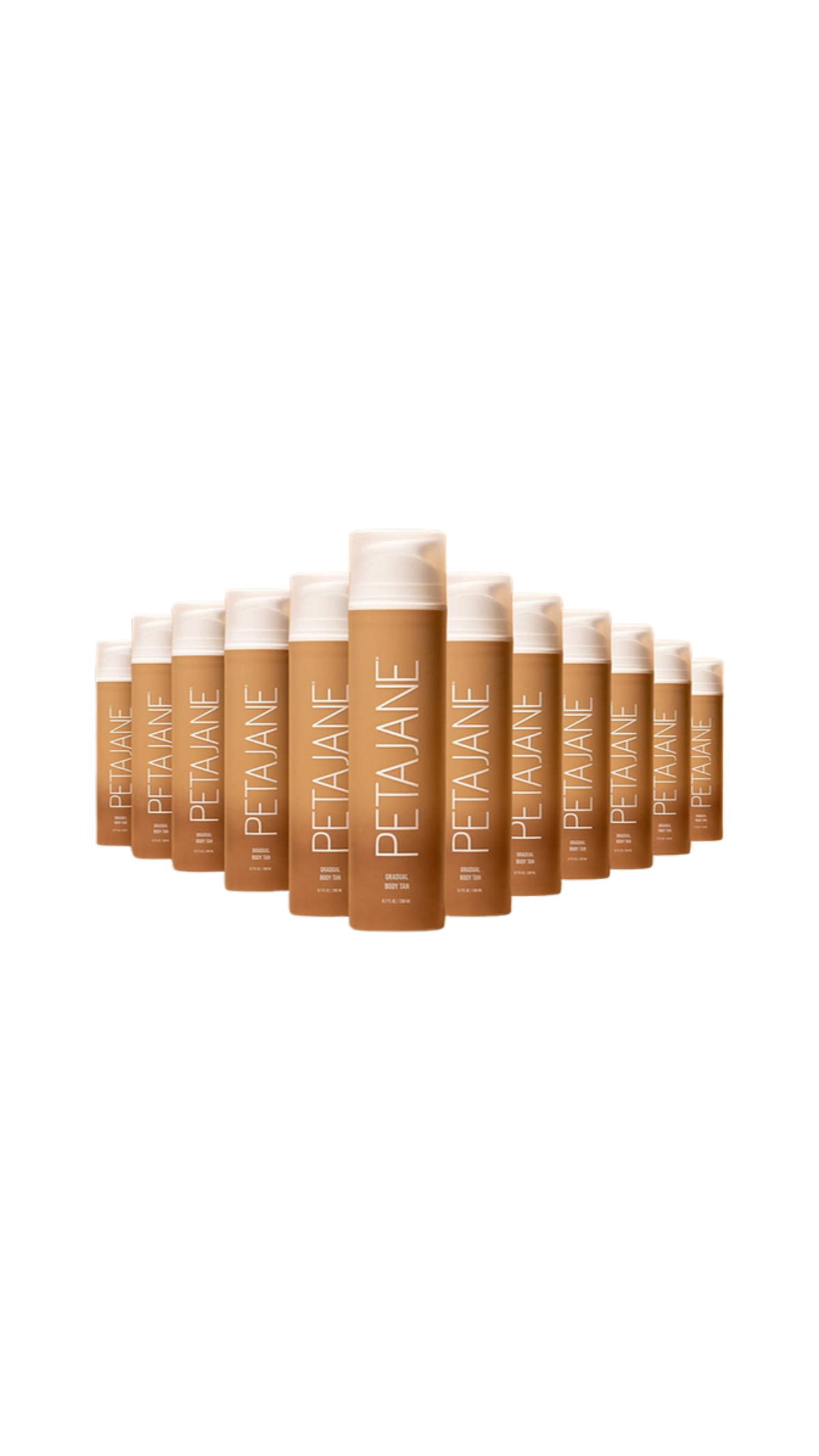 Gradual Body Tan Lotion, full view on white