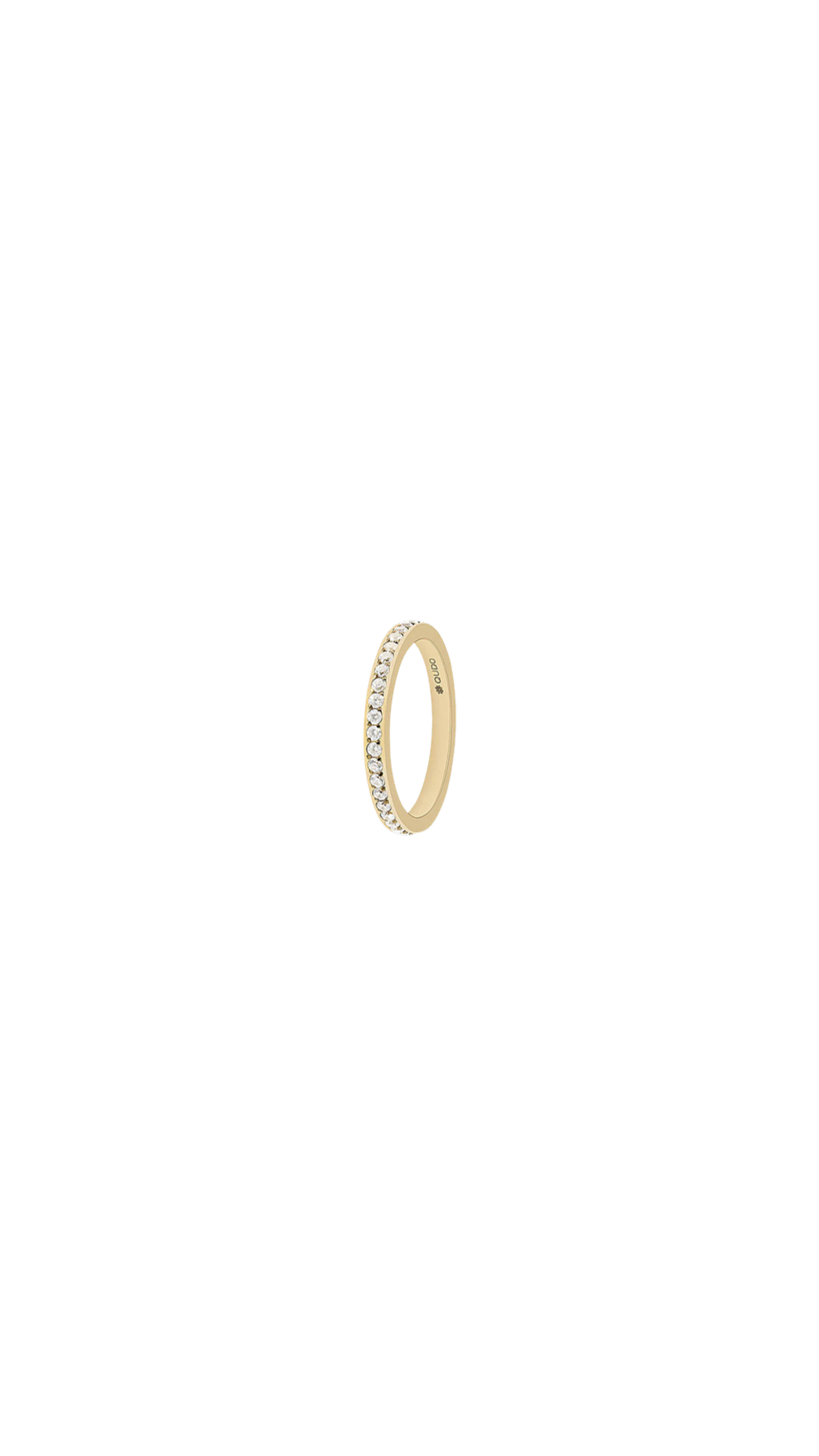 Interchangeable Eternity Ring/Small, full view on white
