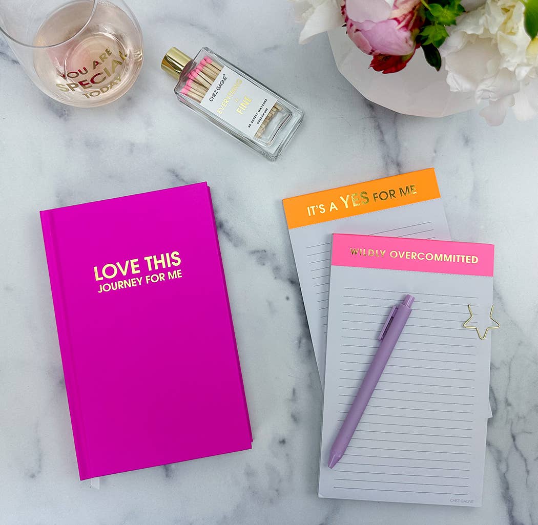 Everything is Fine glass bottle safety matches in pink product photo - set view - BLVD Boutik
