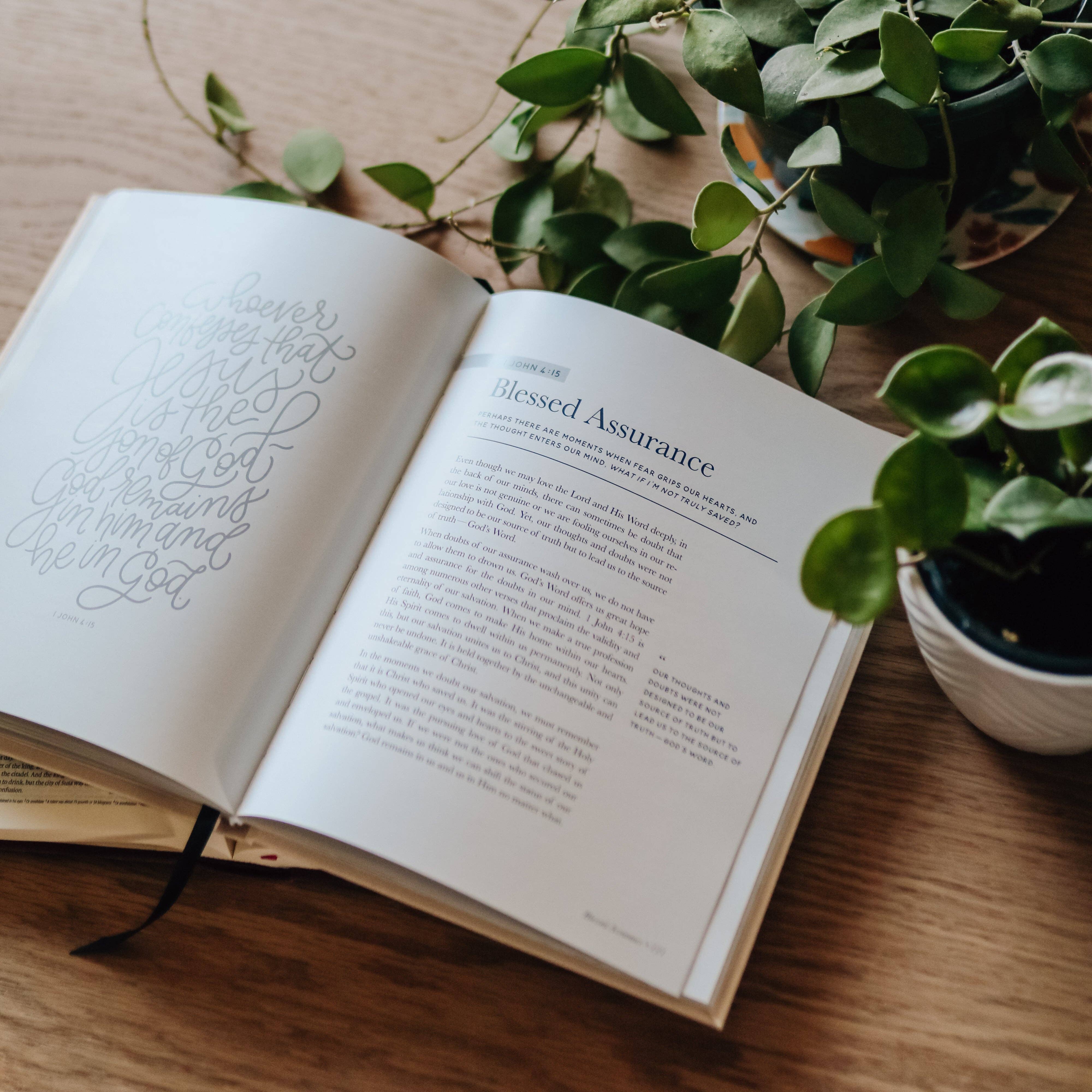 Promises of God coffee table book - styled view - BLVD Boutik