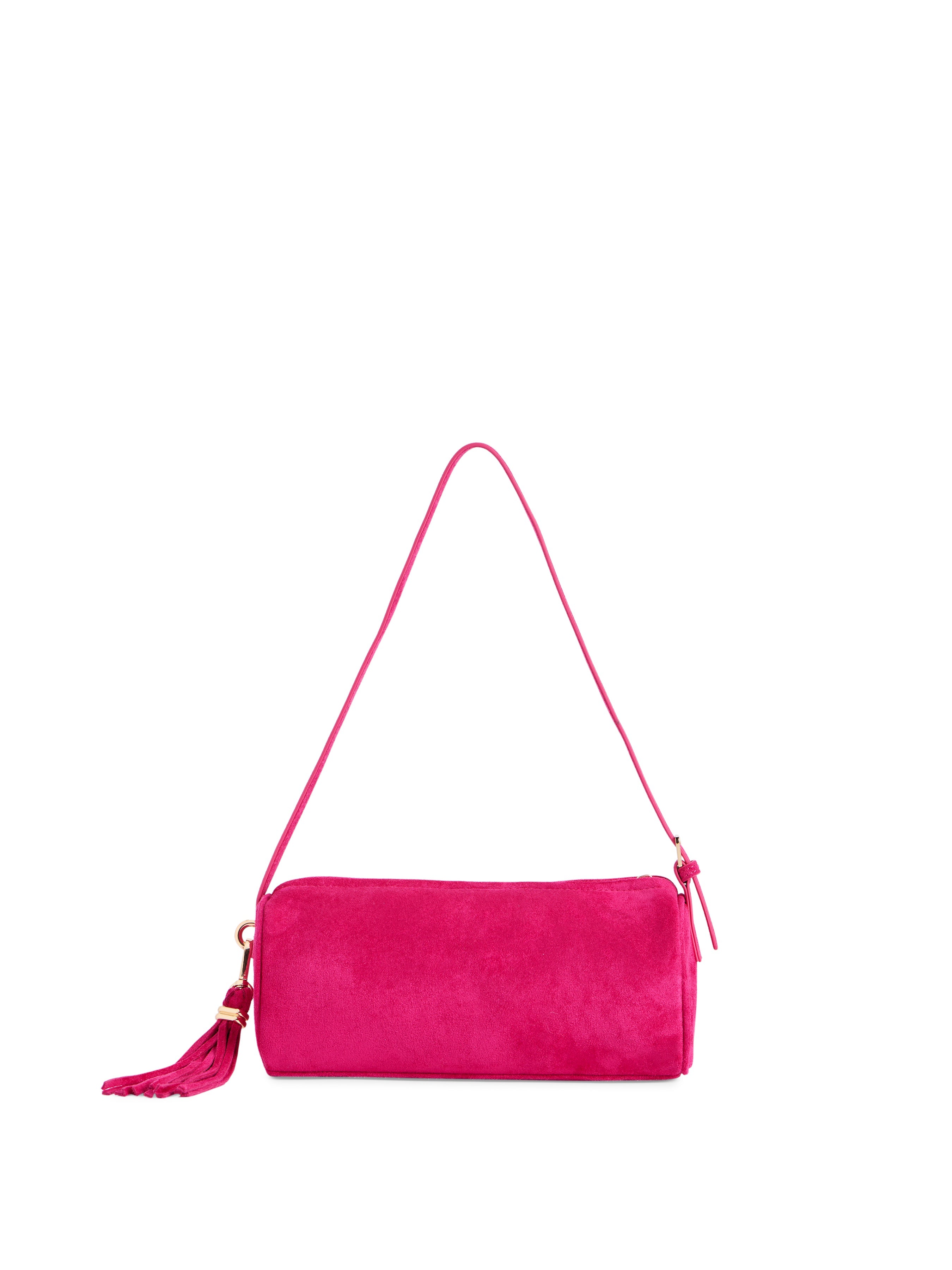 01-07-217MAG Magenta Kylie Barrel Shoulder Bag - Shiraleah