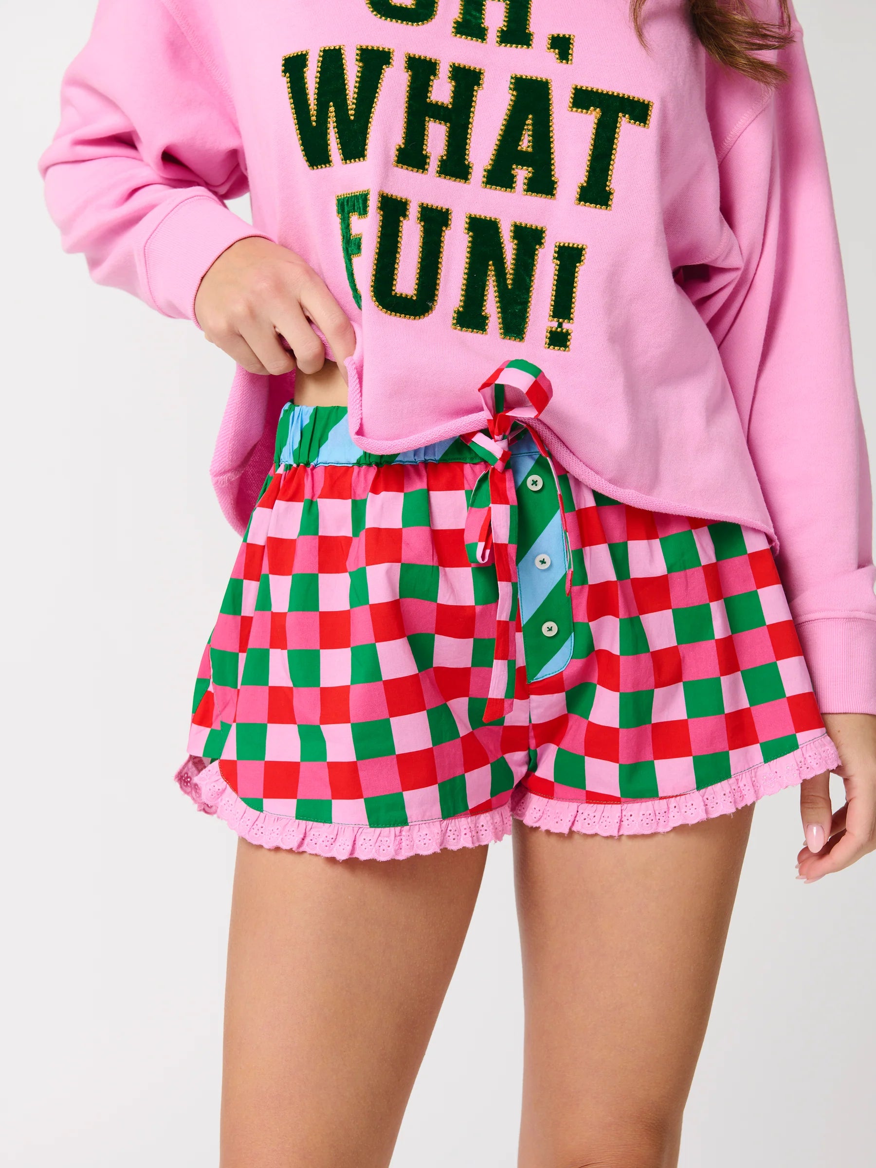 Checkered Boxer Shorts - The BLVD