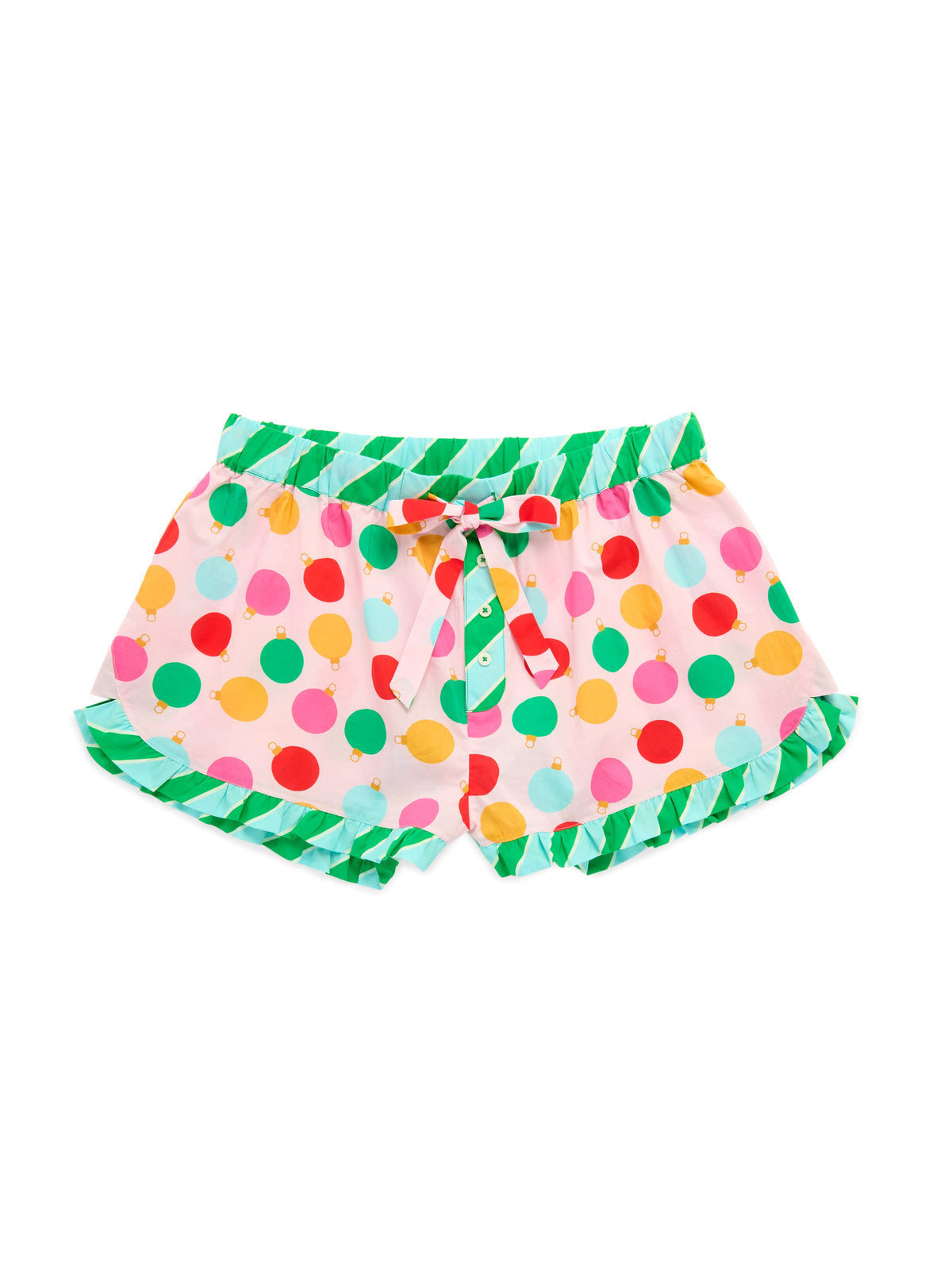 04-88-A102BL Ornament Boxer Short Blush - Shiraleah