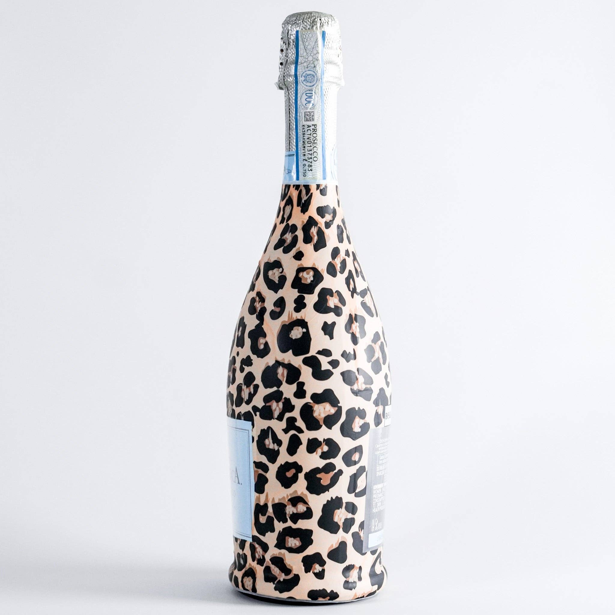 Beau Bottles Tan Leopard - Prosecco Collection