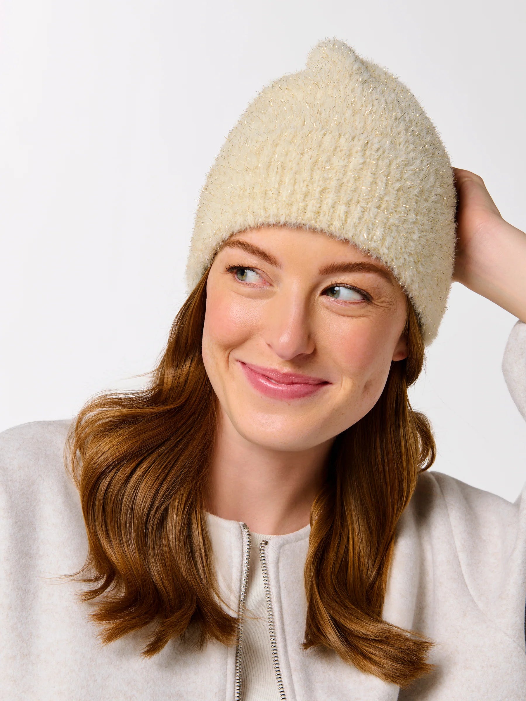 Fantasy Beanie/Ivory - The BLVD