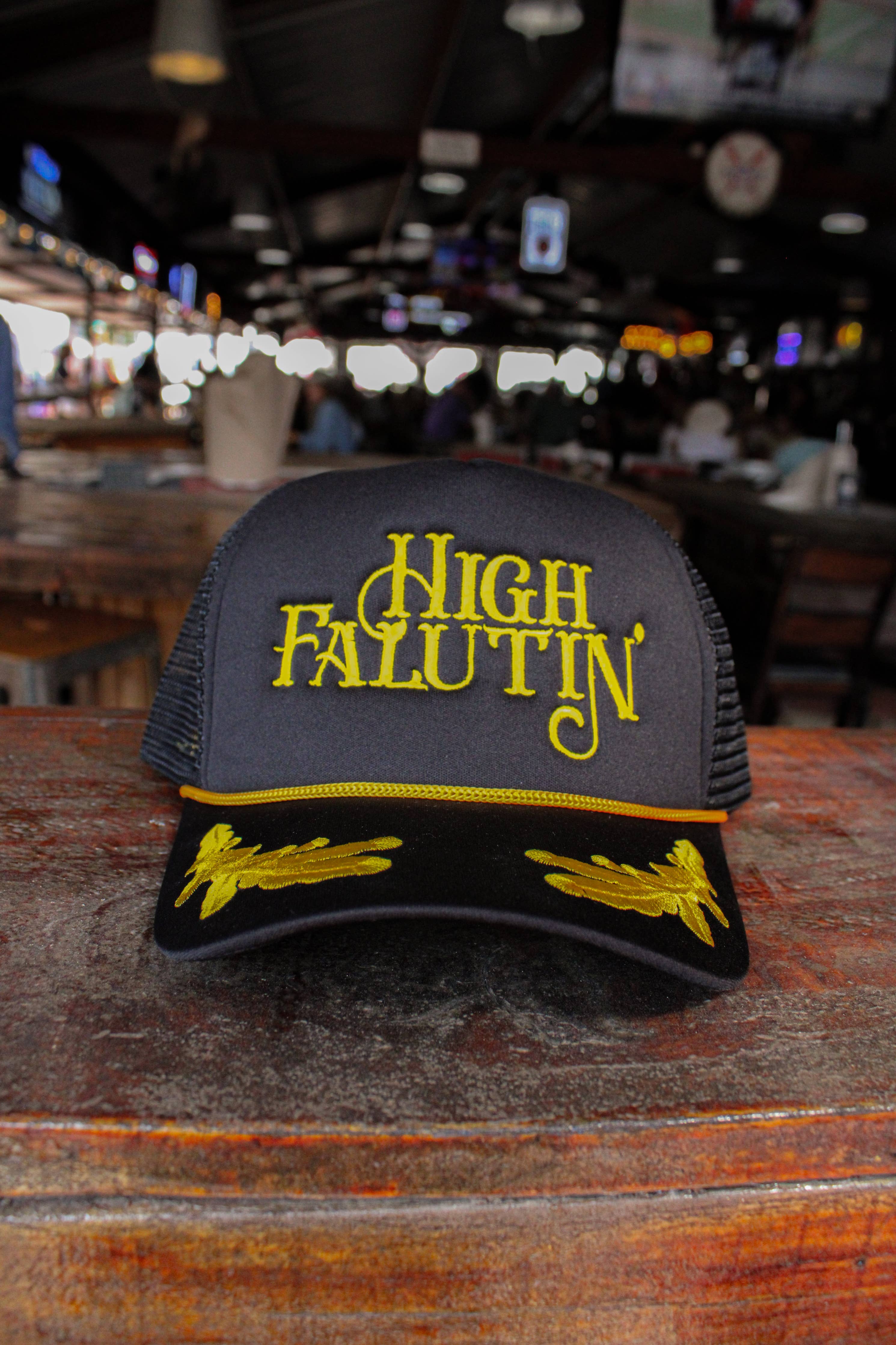 HIGH FALUTIN' TRUCKER HAT - The BLVD