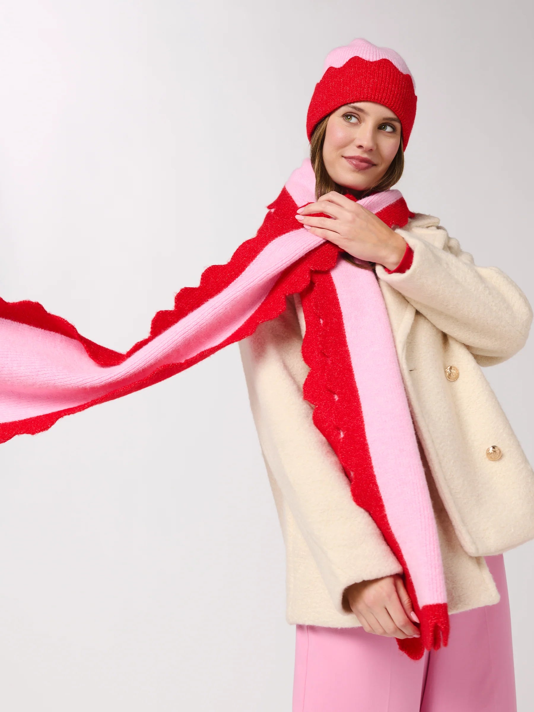 Melody Scarf/Pink - The BLVD