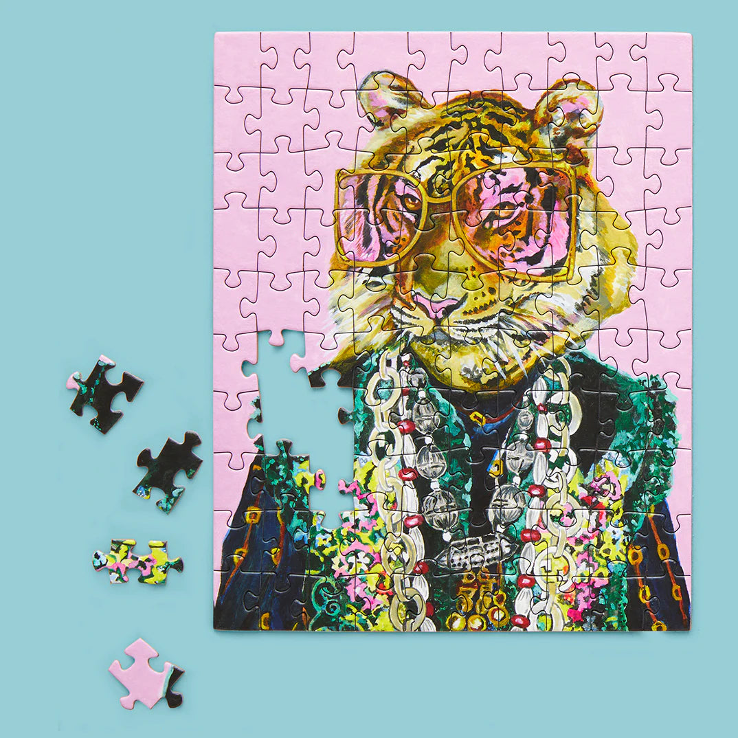 Rose Colored Glasses Jigsaw Puzzle