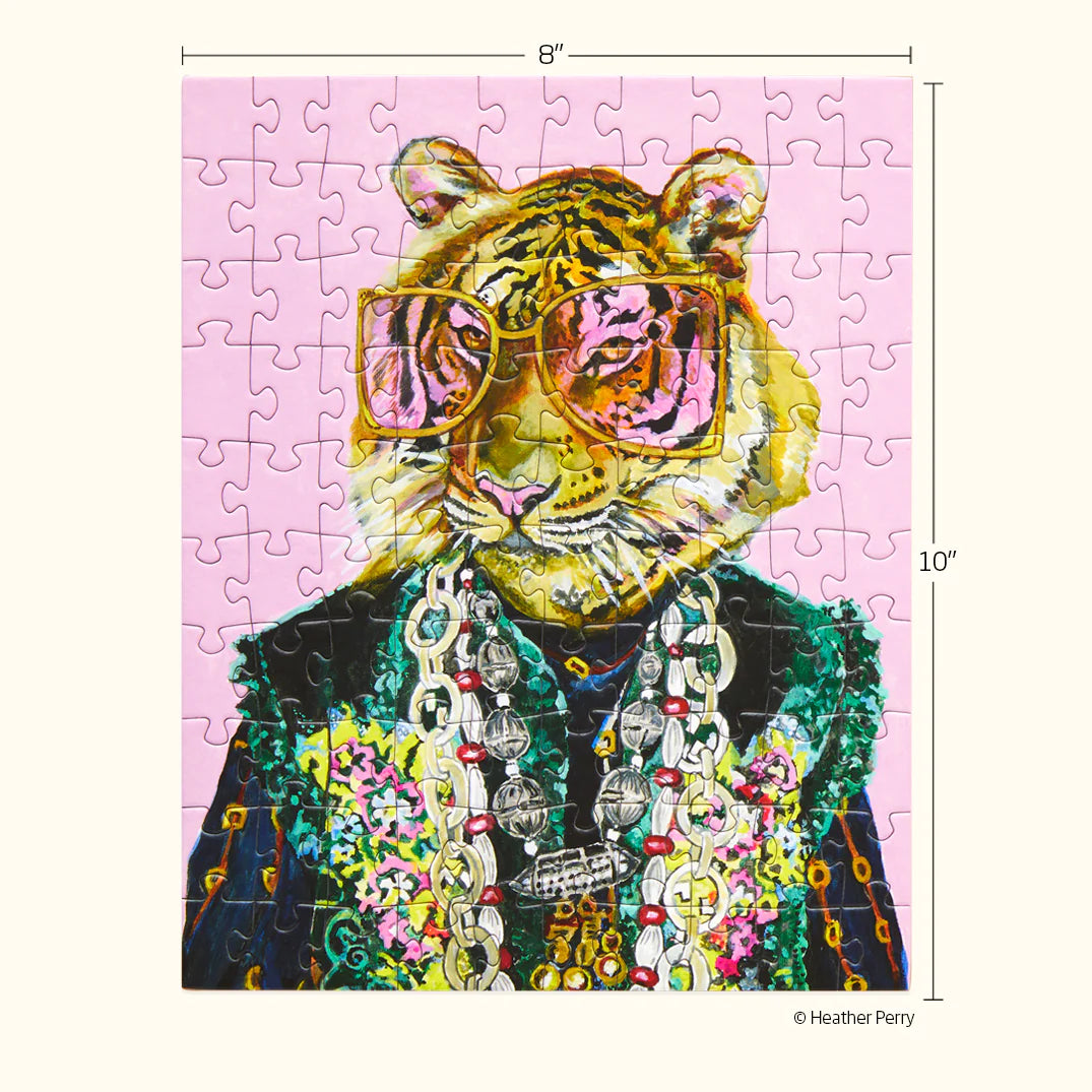 Rose Colored Glasses Jigsaw Puzzle