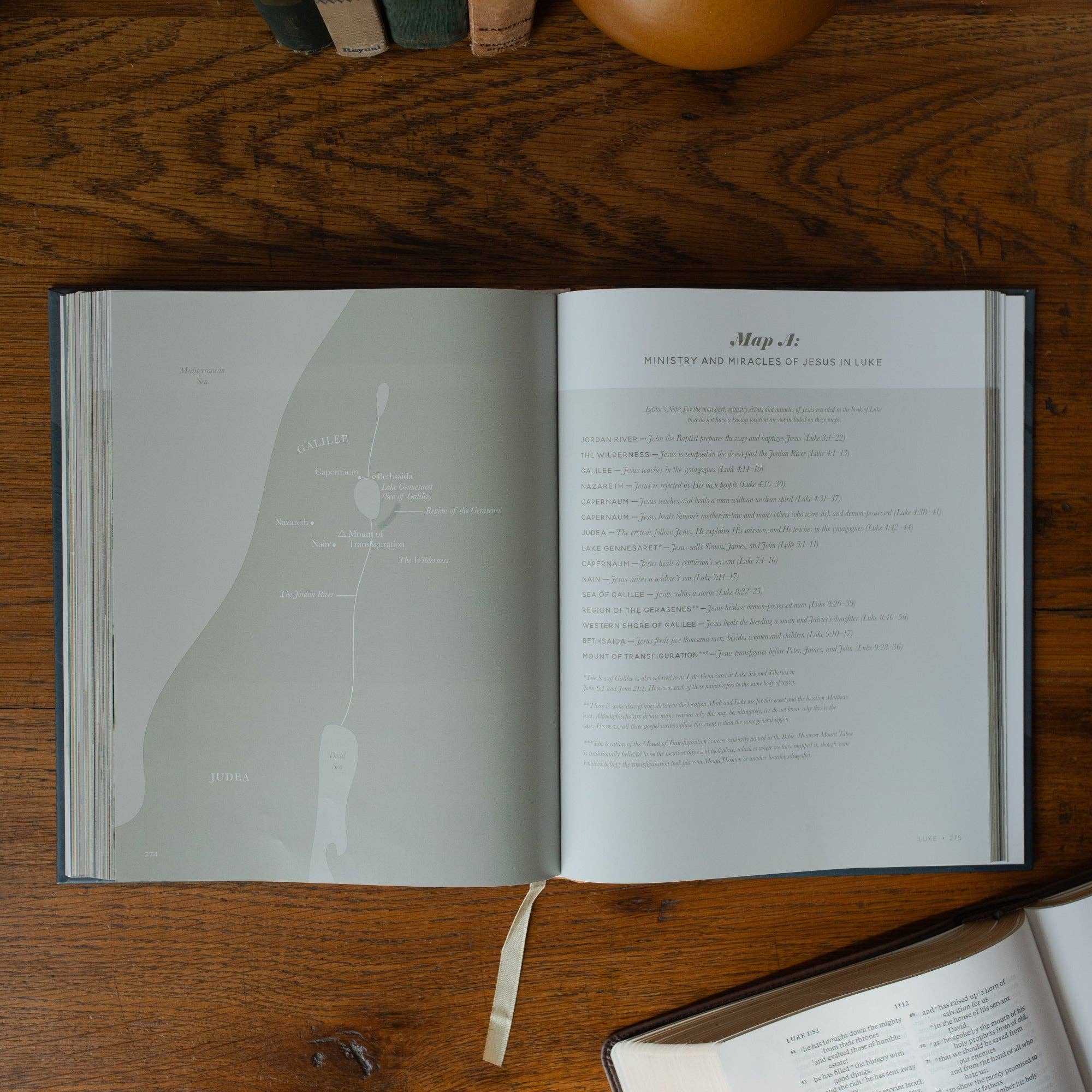 Bible Maps Handbook coffee table book product photo - map view - BLVD Boutik