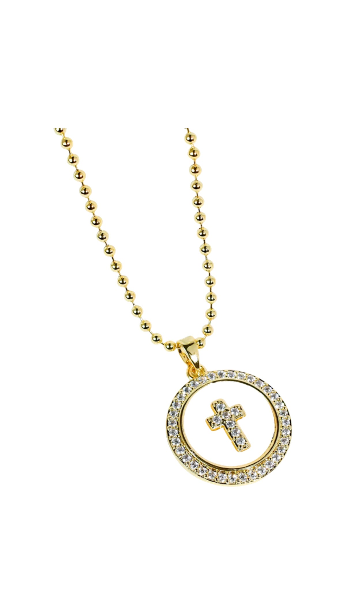 Holy Pearl Necklace/Gold - The BLVD