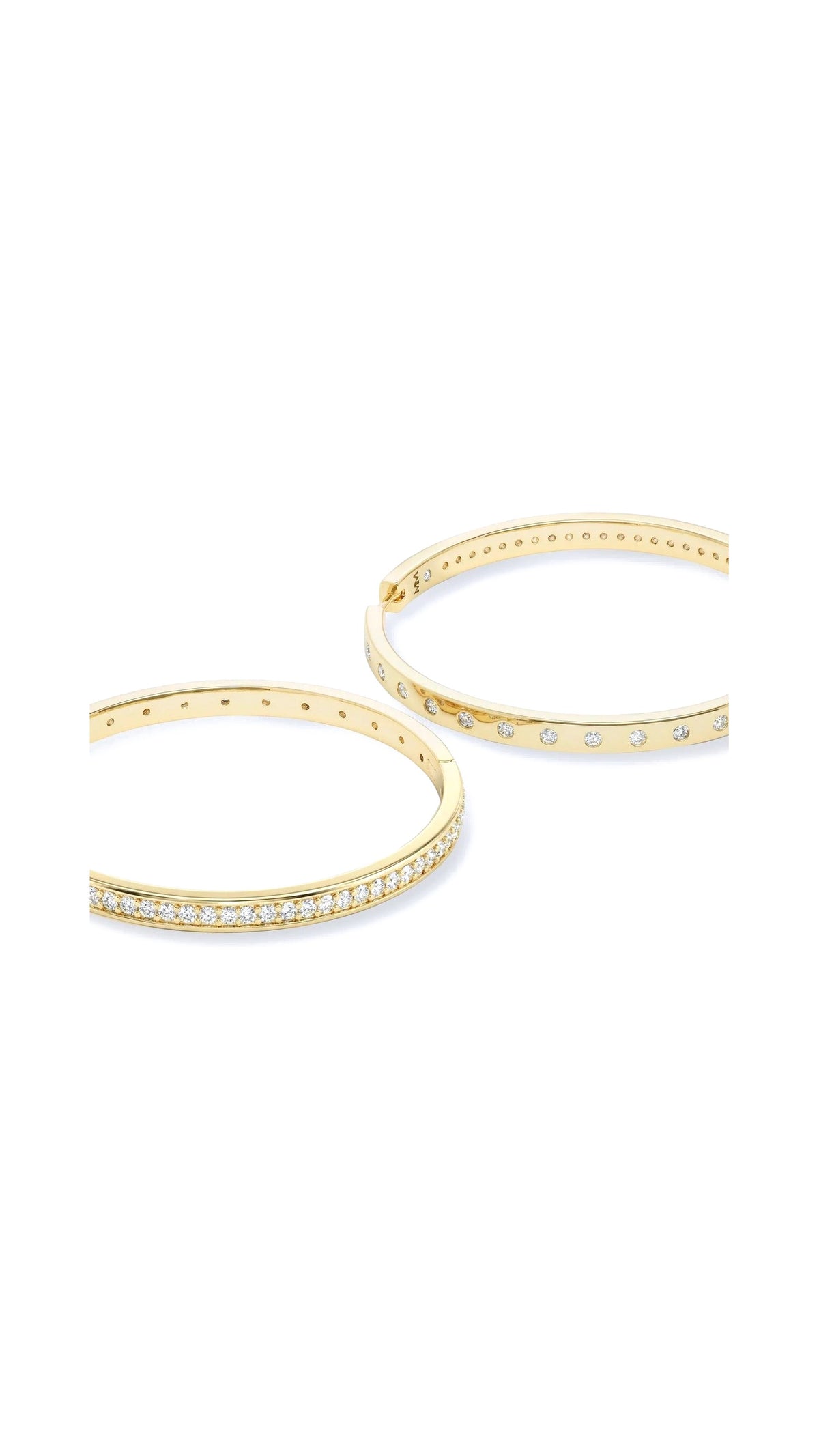 Ashley Infinity Reversible Hoops 2" - The BLVD