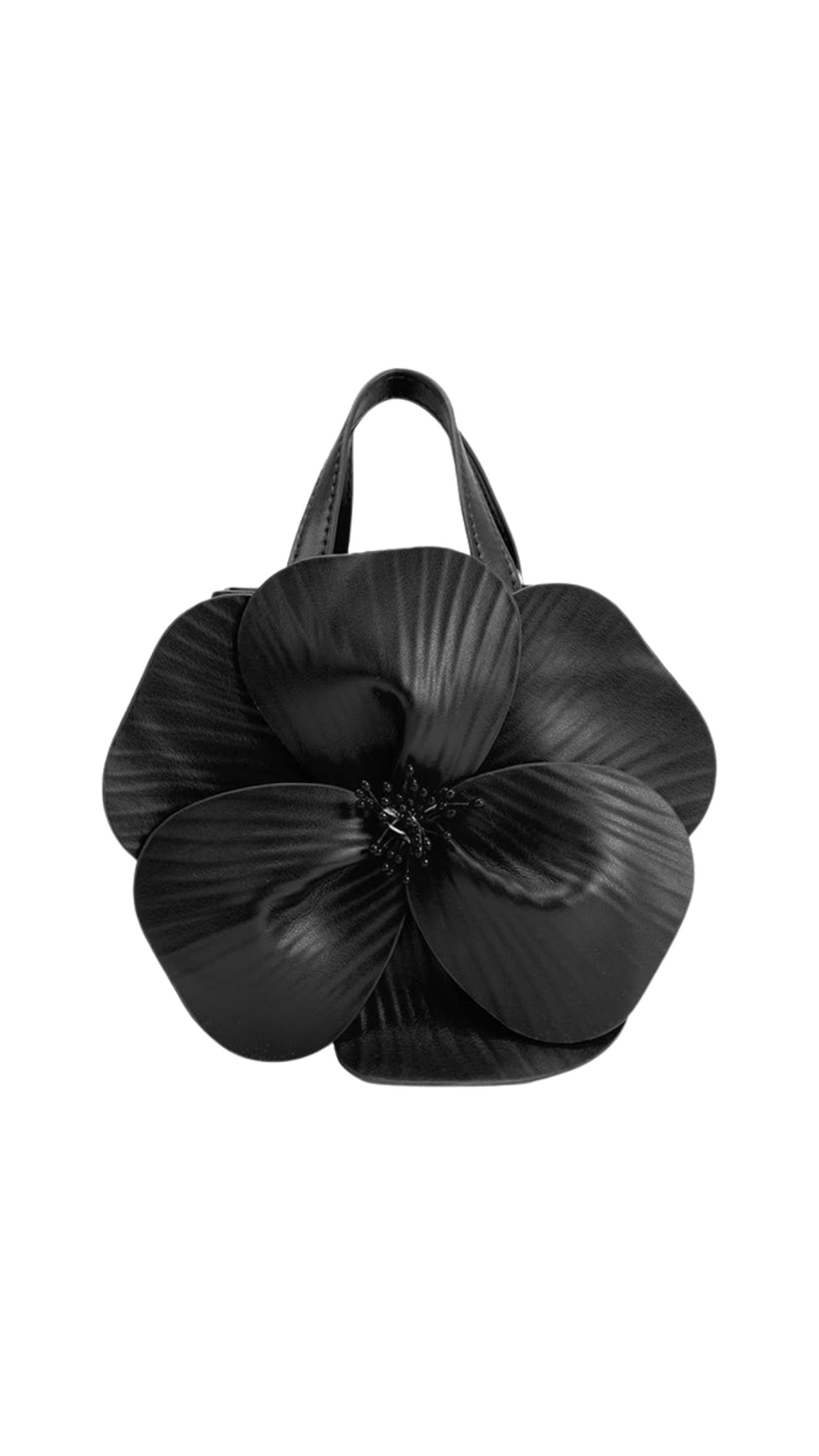 Monroe Black Flower Bag - The BLVD