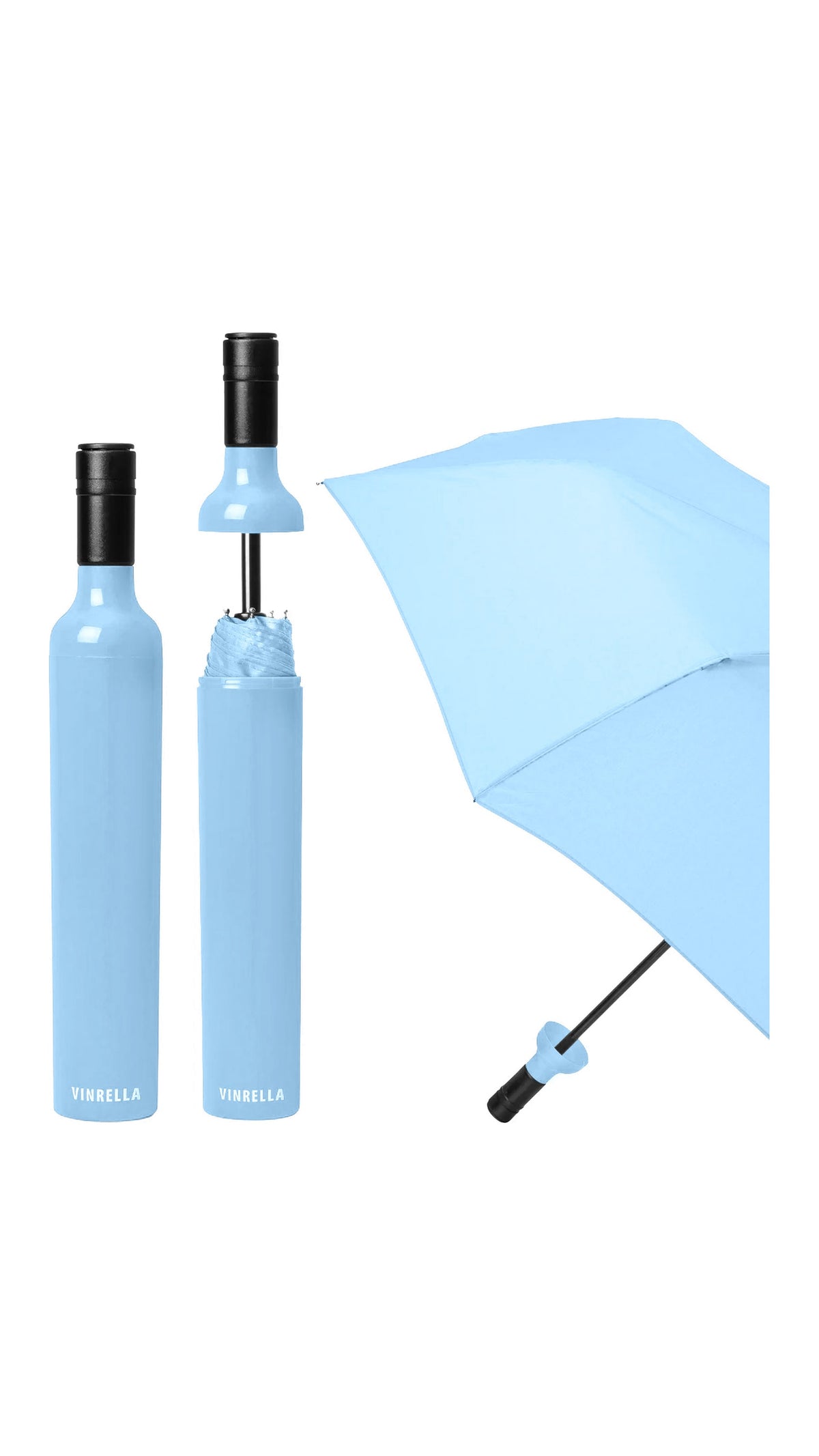 Powder Blue Umbrella in a Bottle - The BLVD