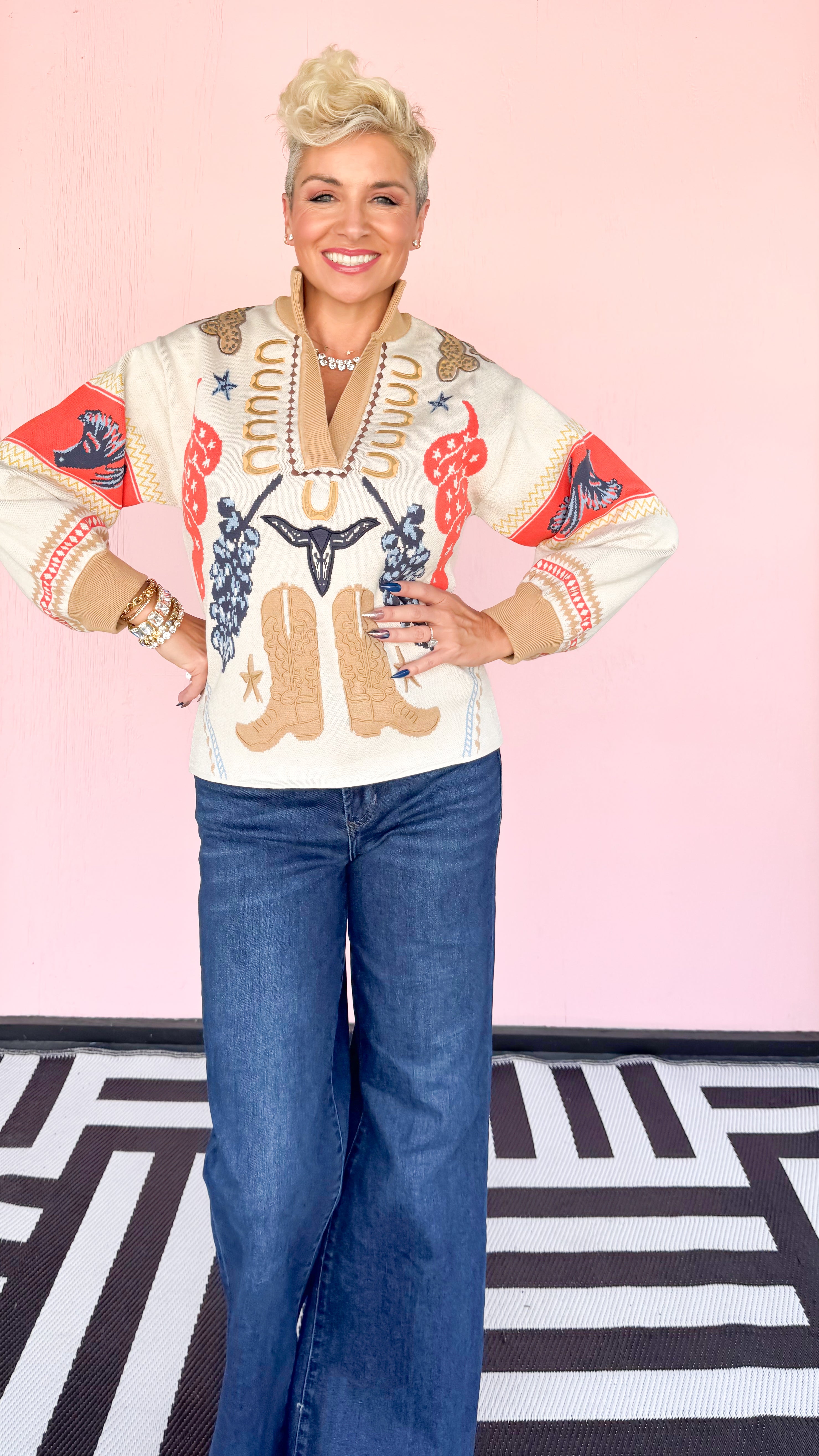 Lolli Lone Star Sweater