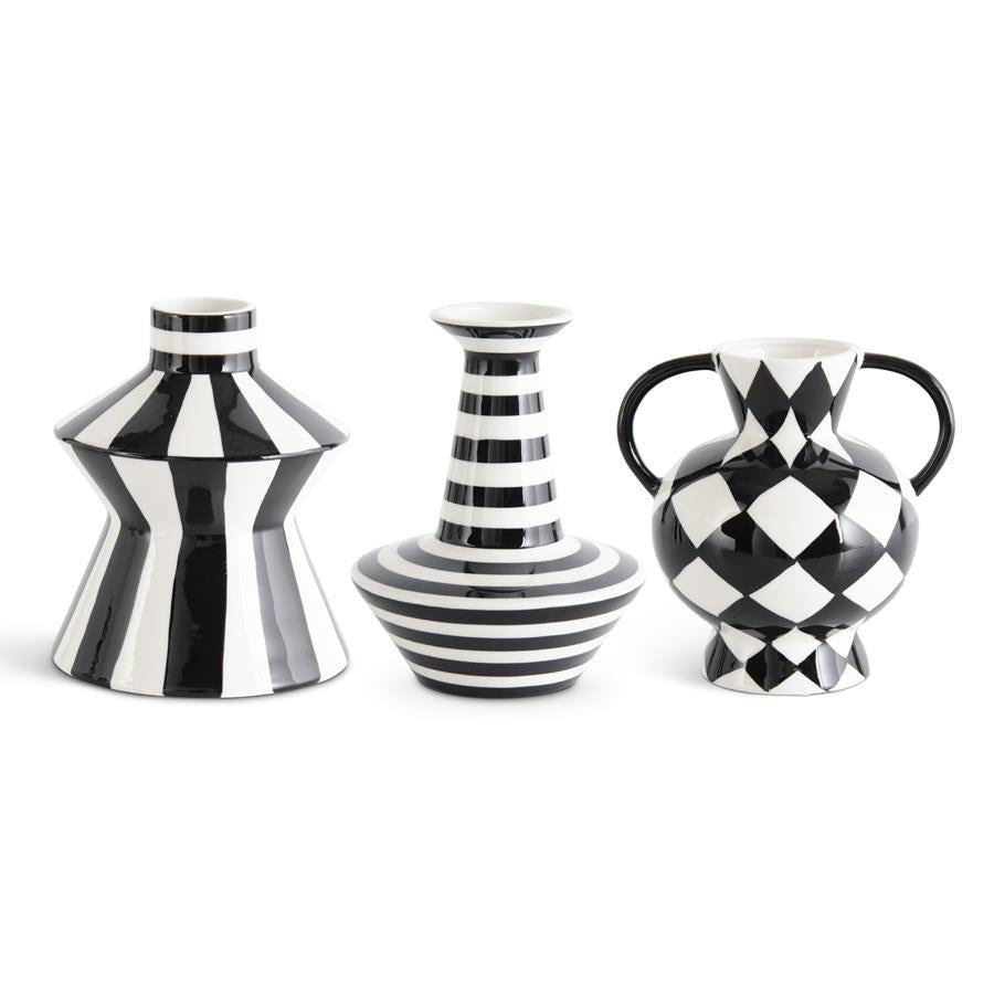 Black & White Ceramic Vase