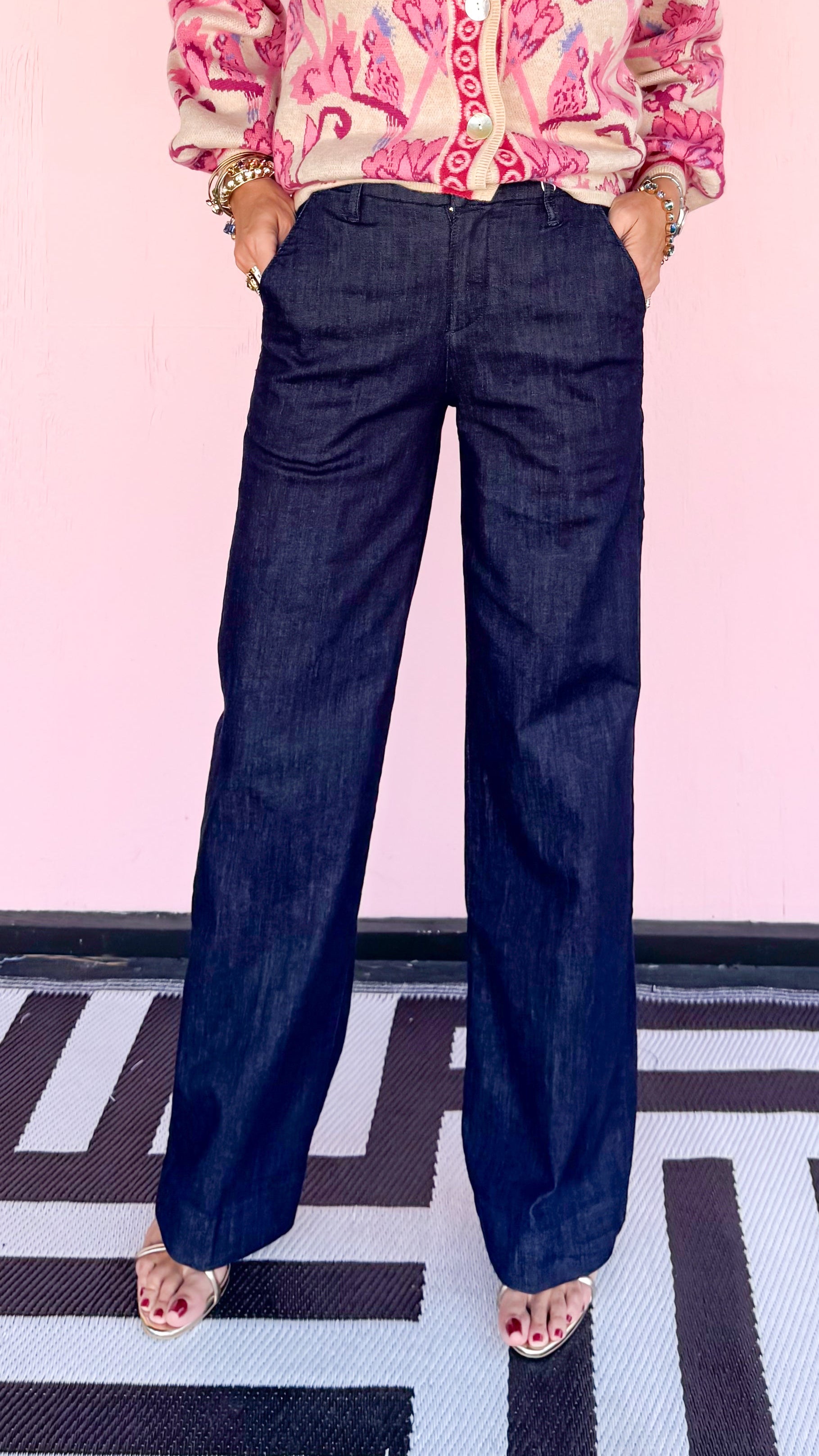 Brandy Zodiac Trouser Denim - The BLVD