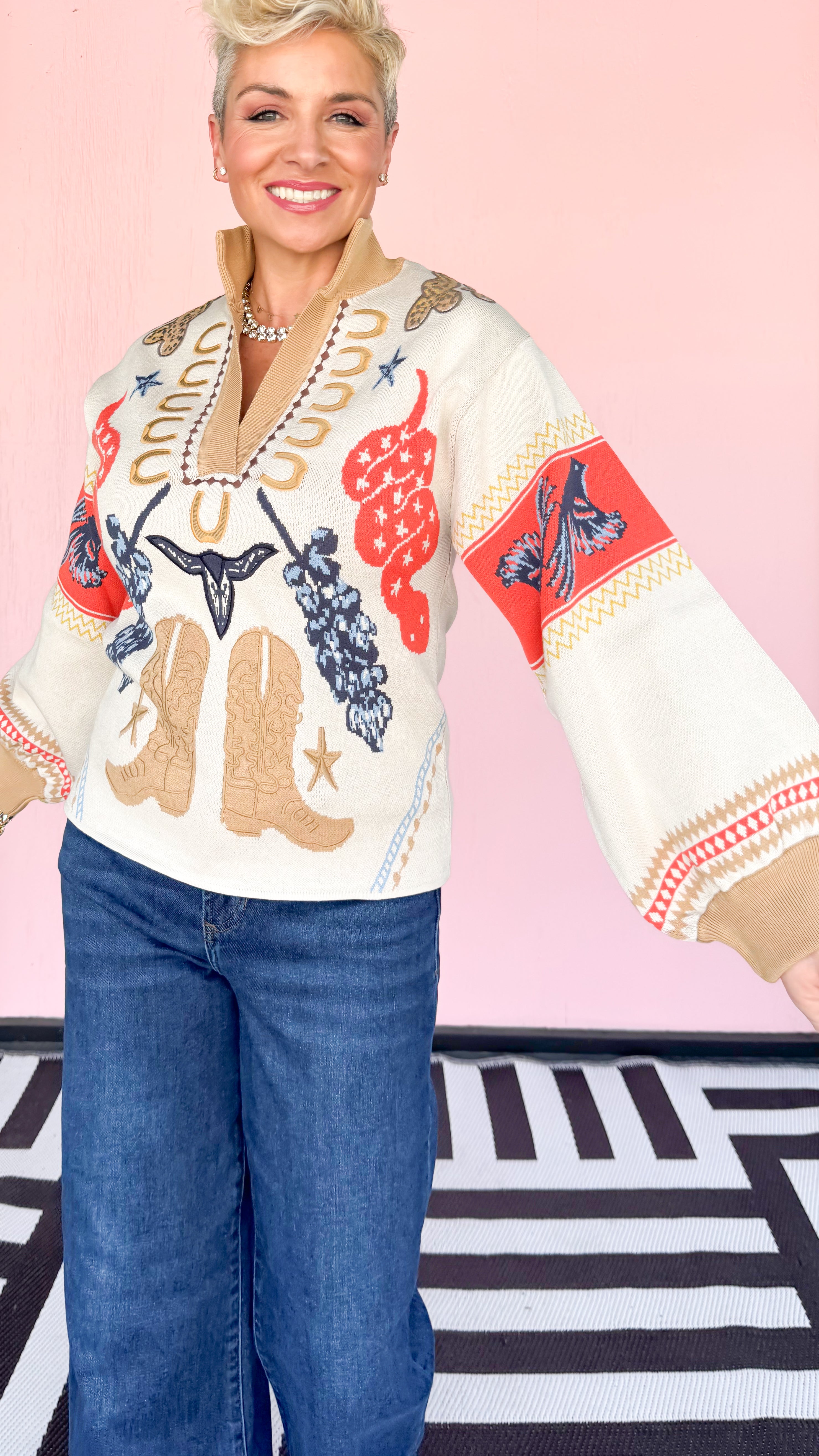 Lolli Lone Star Sweater