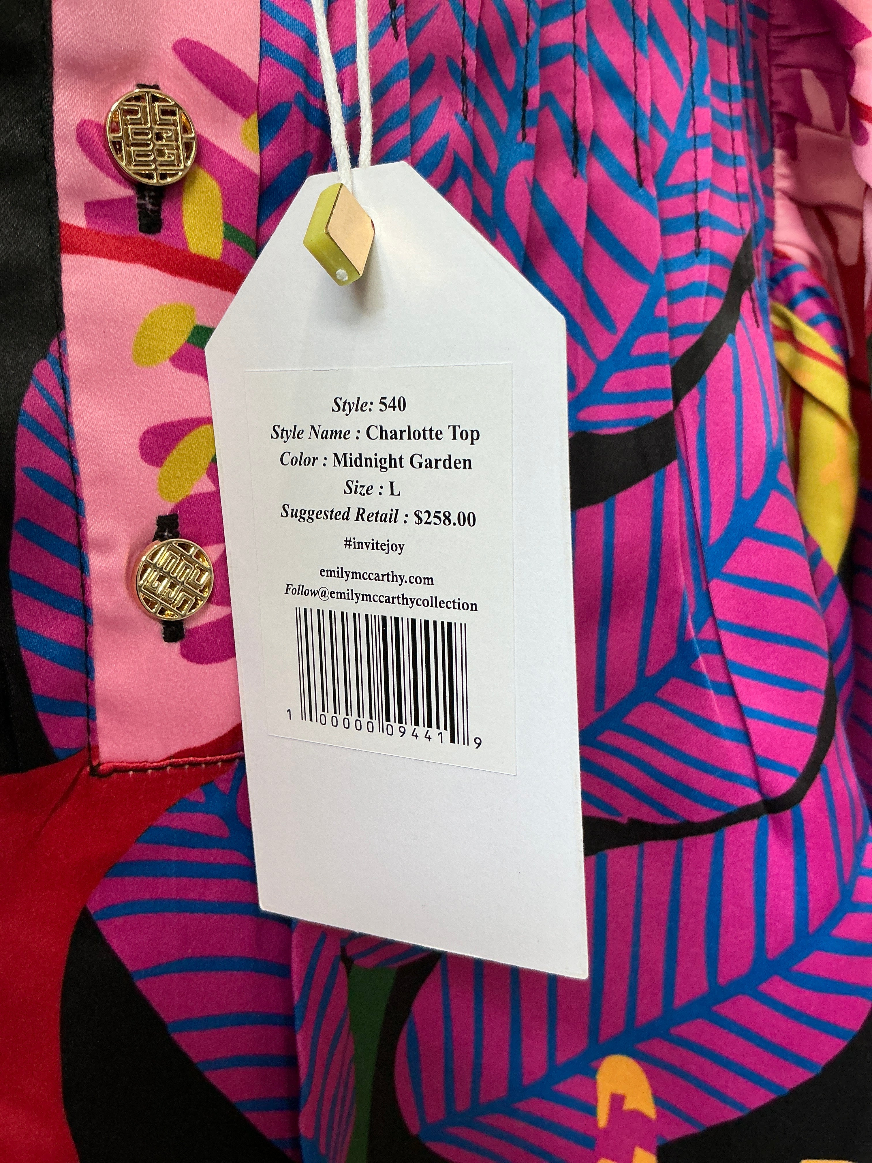 Charlotte Top/Midnight Garden - The BLVD