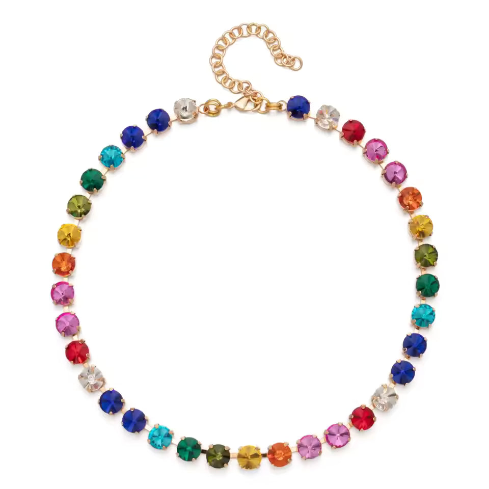 Rhinestone 8mm Necklace